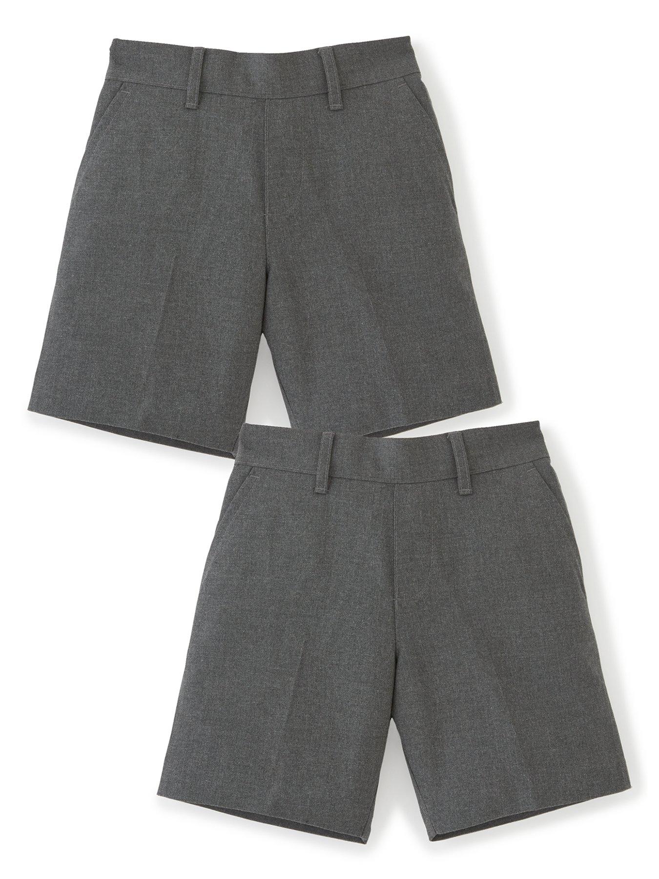 Image 2 of 6 of The Very Collection Boys 2 Pack Grey Pull On Short