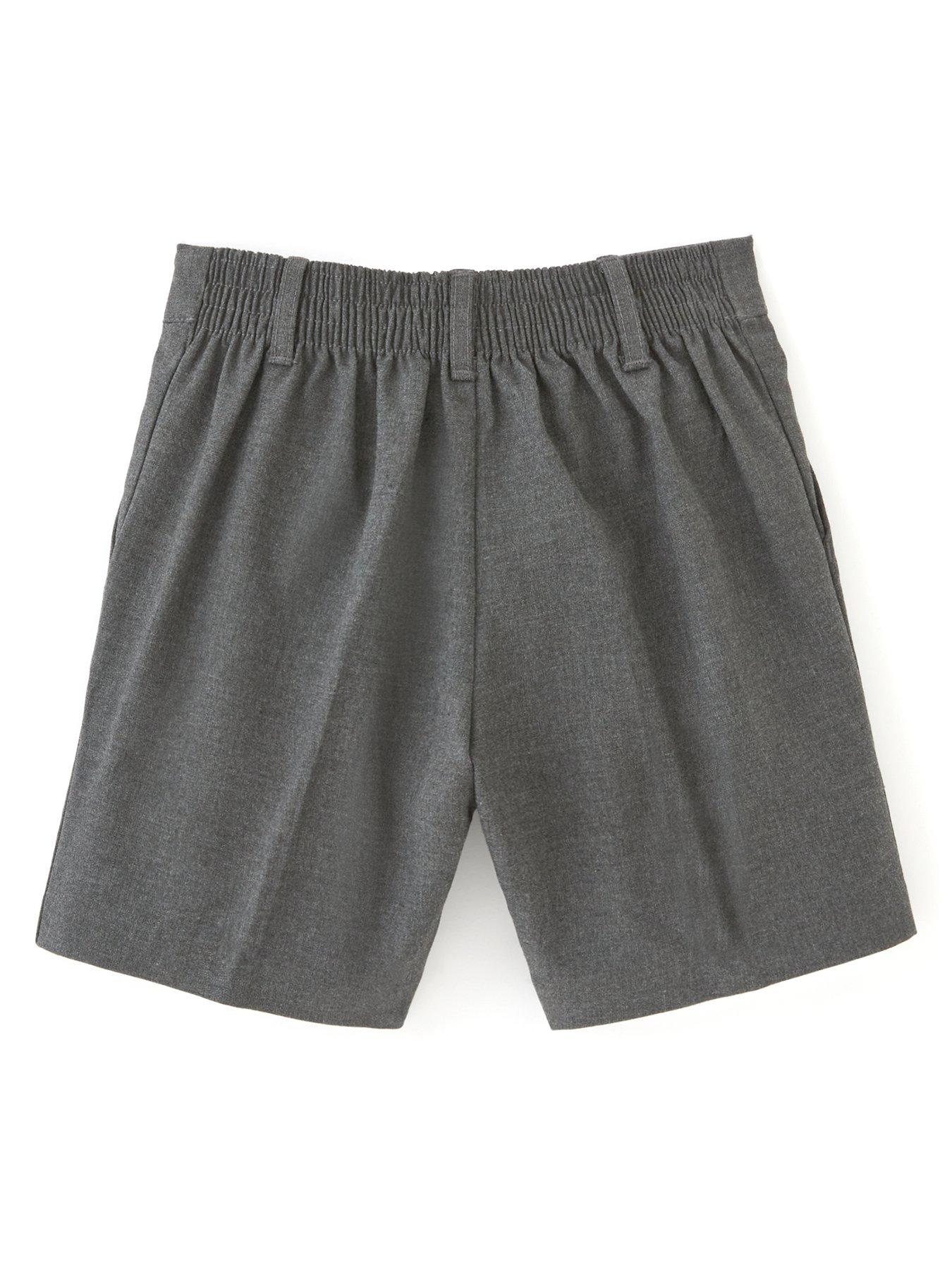 everyday-boys-2-pack-grey-pull-on-shortback