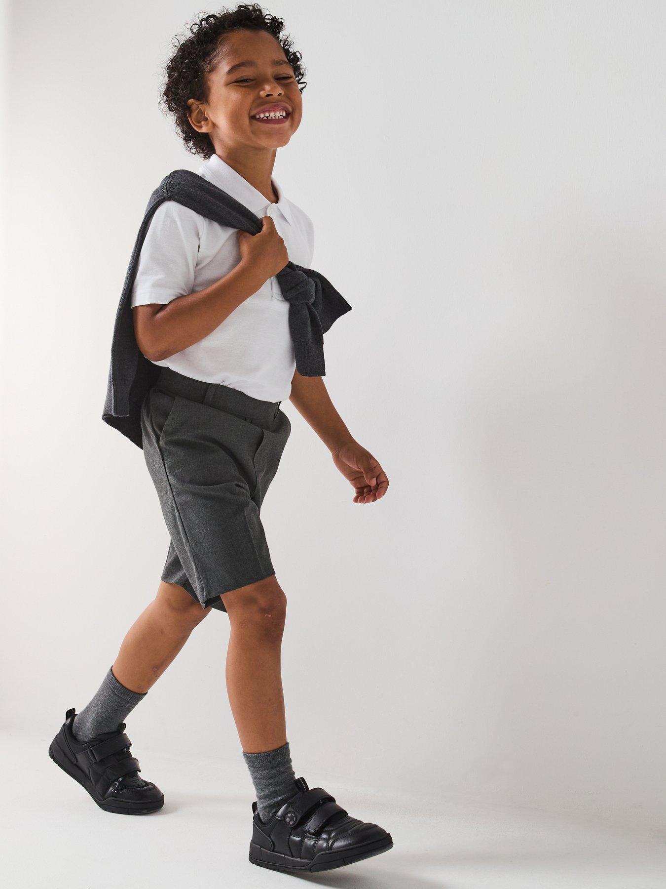 Image 6 of 6 of The Very Collection Boys 2 Pack Grey Pull On Short