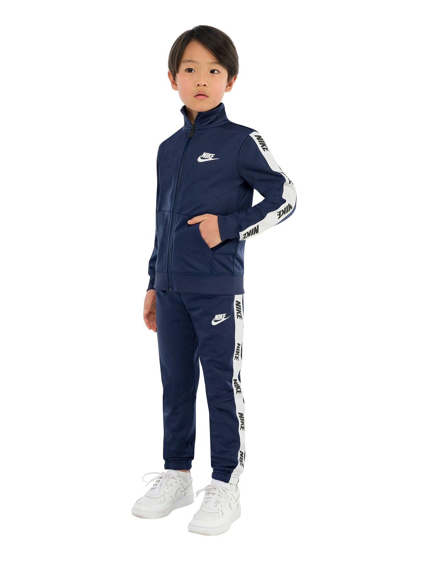 Nike tracksuit 2025 navy blue