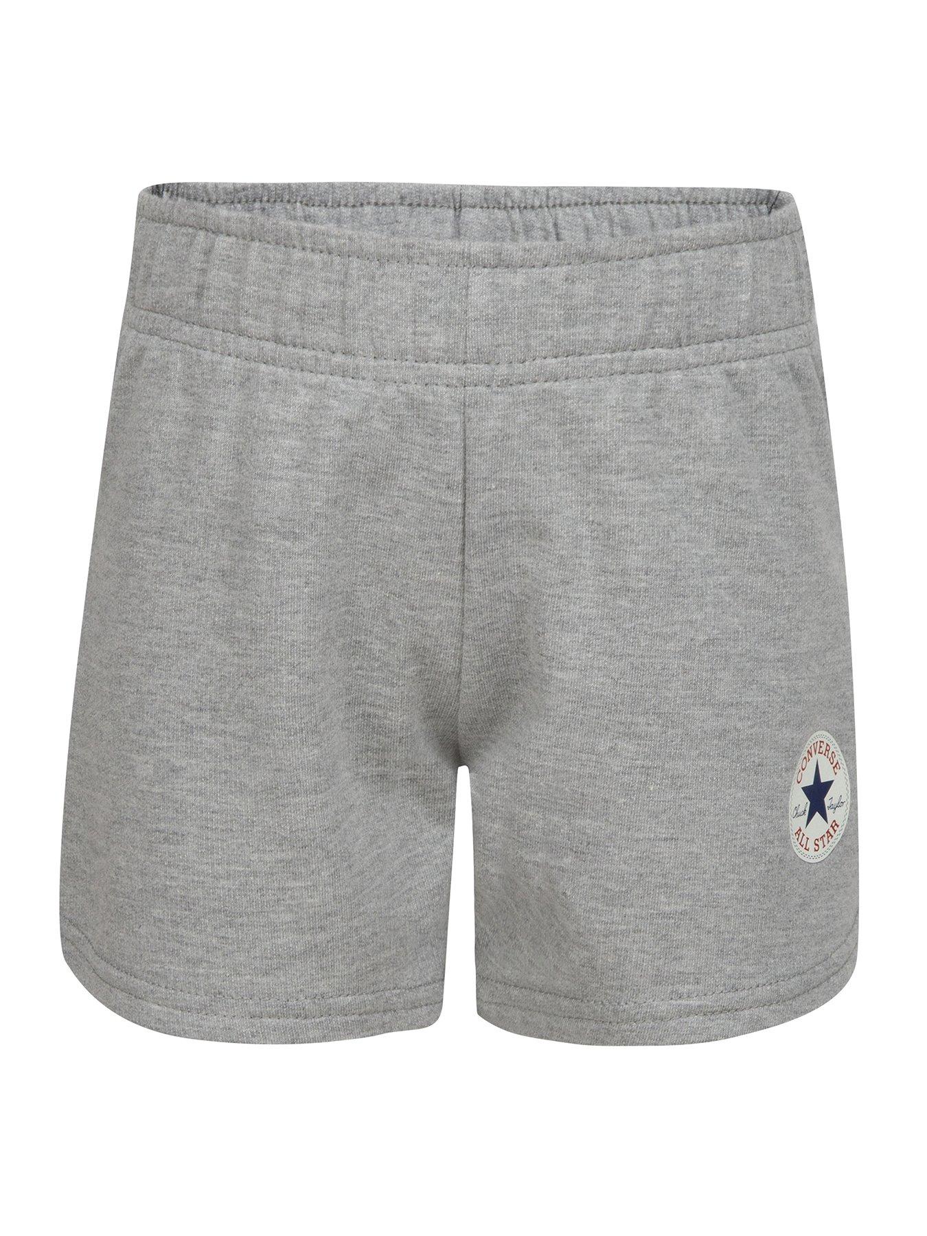 Boys grey cheap converse shorts