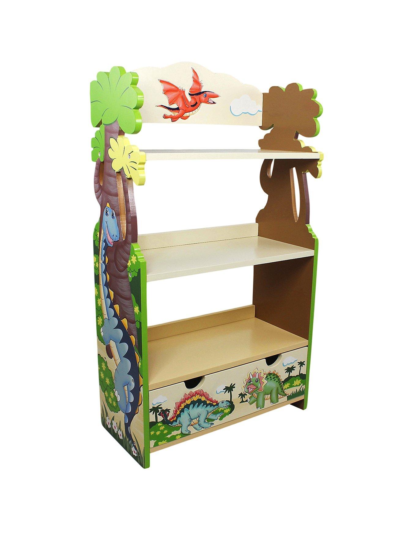 teamson-kids-fantasy-fields-dinosaur-kingdom-bookshelf