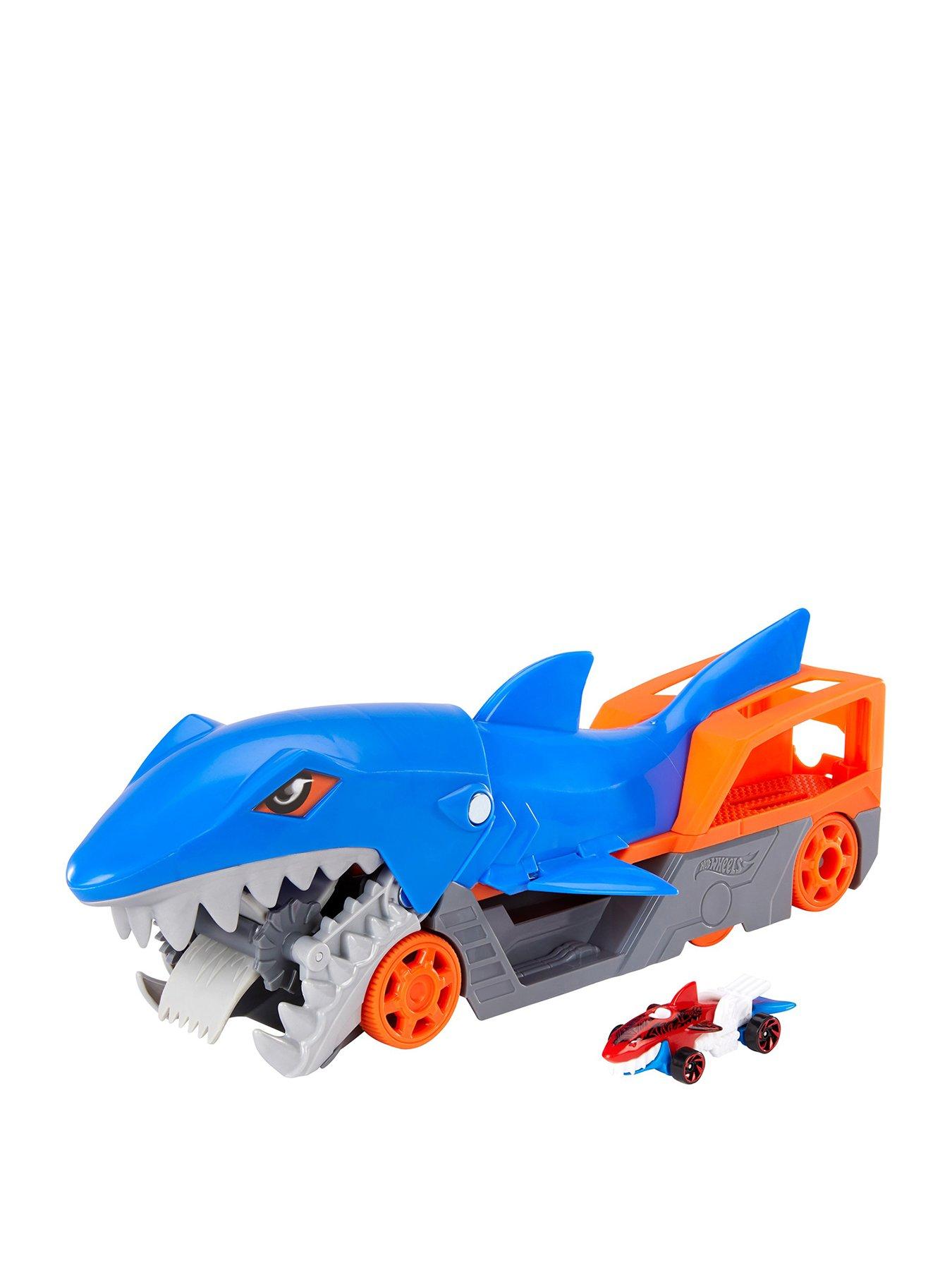Image 2 of 8 of Hot Wheels Shark Chomp Transporter Vehicle