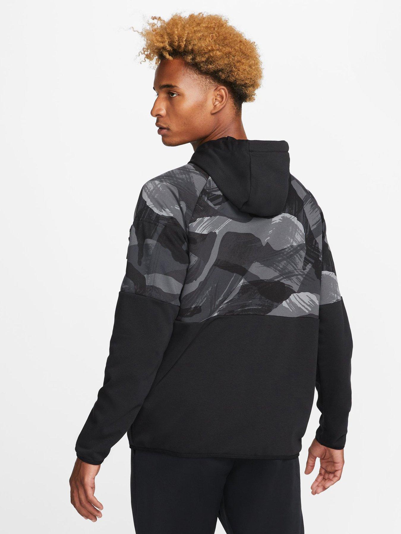 Black and white camo nike outlet hoodie