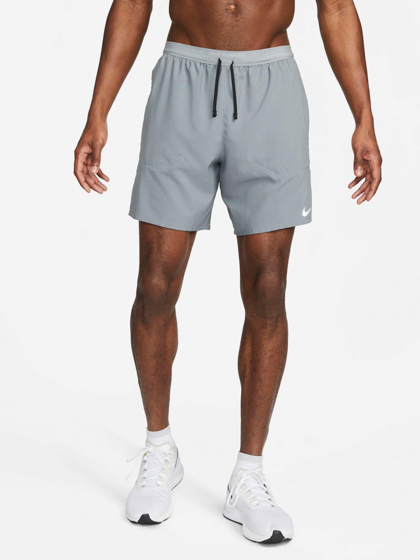 Nike flex 2025 stride shorts grey