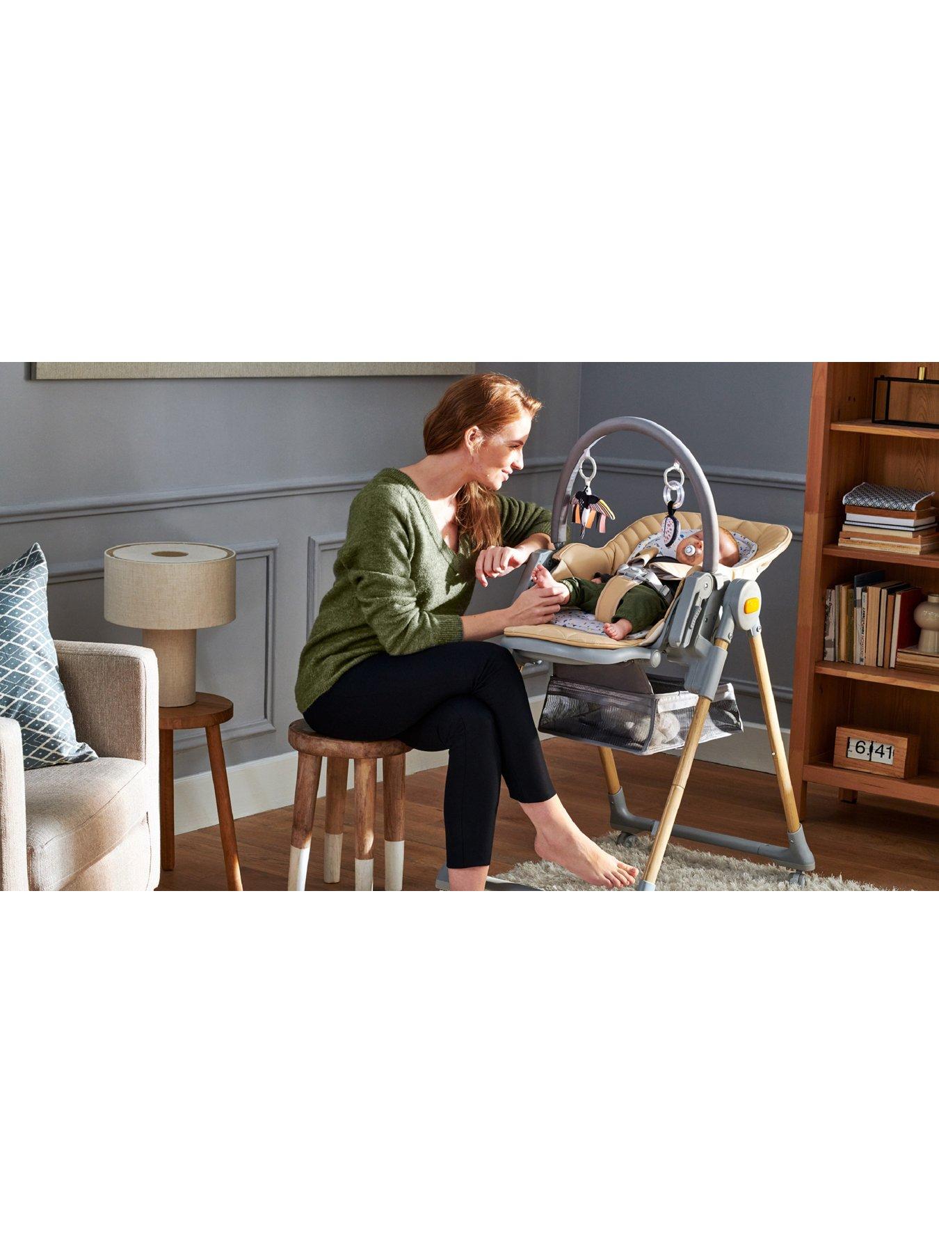 Image 6 of 8 of Kinderkraft Lastree High Chair- Pink