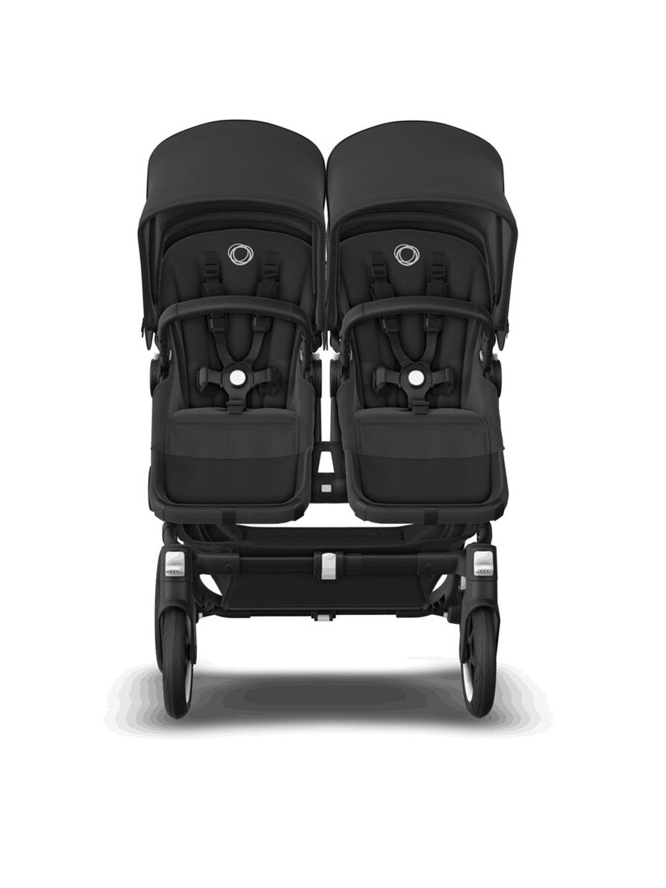 Image 2 of 6 of Bugaboo Donkey 5 Twin Extension Complete Pushchair (Midnight Black)