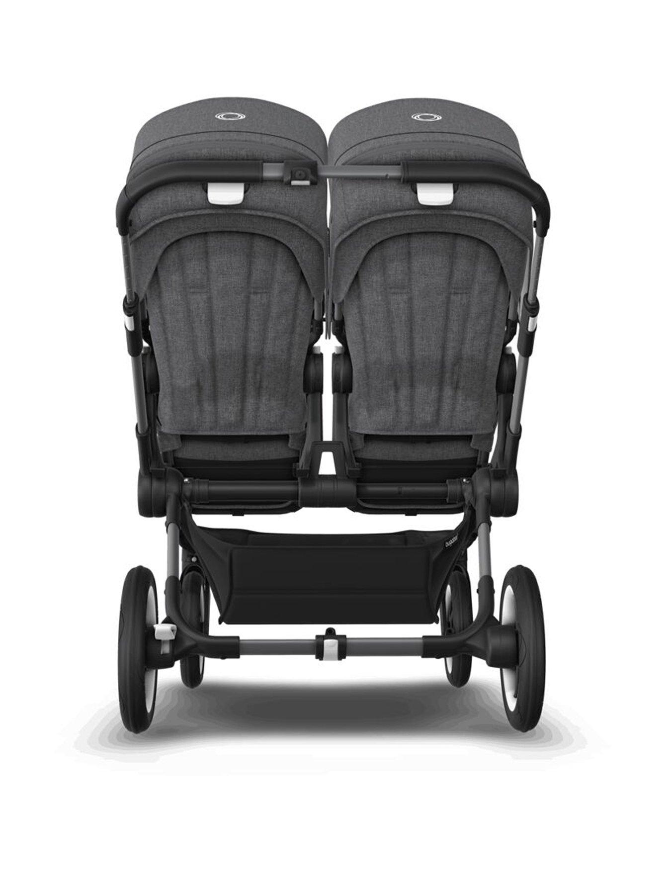 Image 3 of 6 of Bugaboo Donkey 5 Twin Extension Complete Pushchair (Grey Melange)