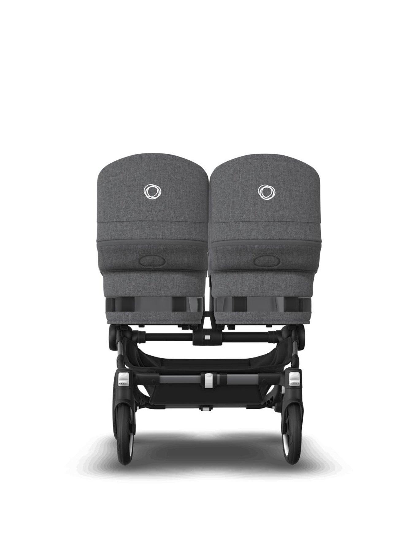 Image 5 of 6 of Bugaboo Donkey 5 Twin Extension Complete Pushchair (Grey Melange)