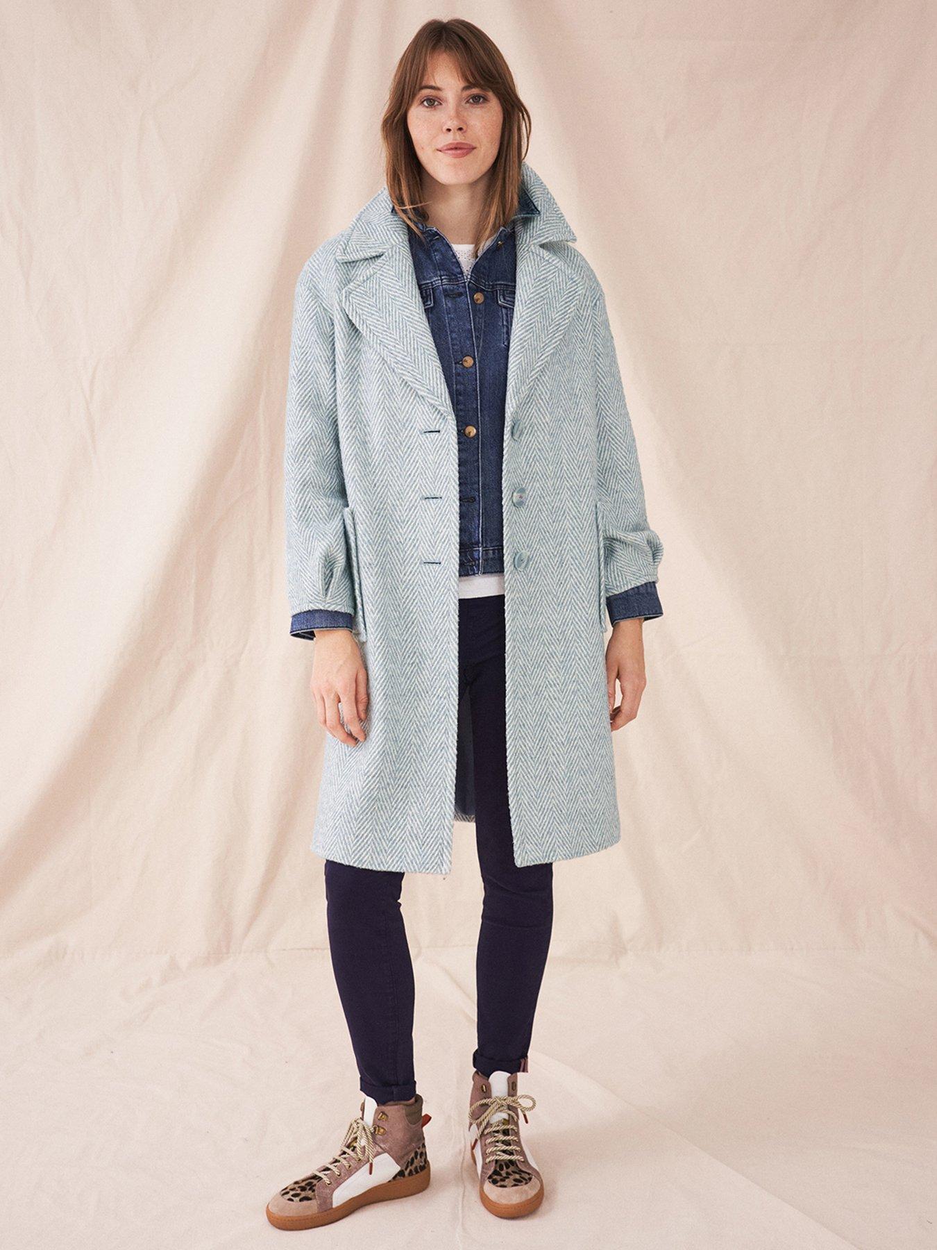 White stuff discount hooded wool coat