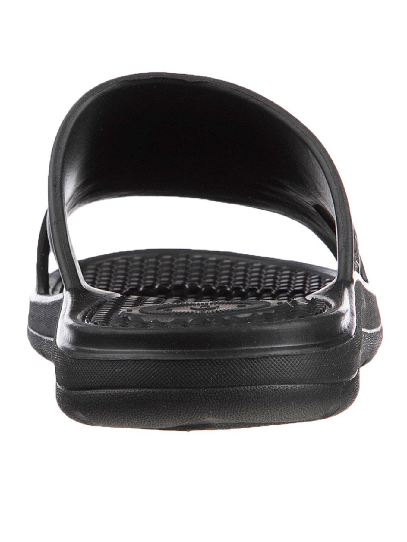 Image 2 of 5 of TOTES Totes Mens Solbounce Vented Slide Sandal - Black