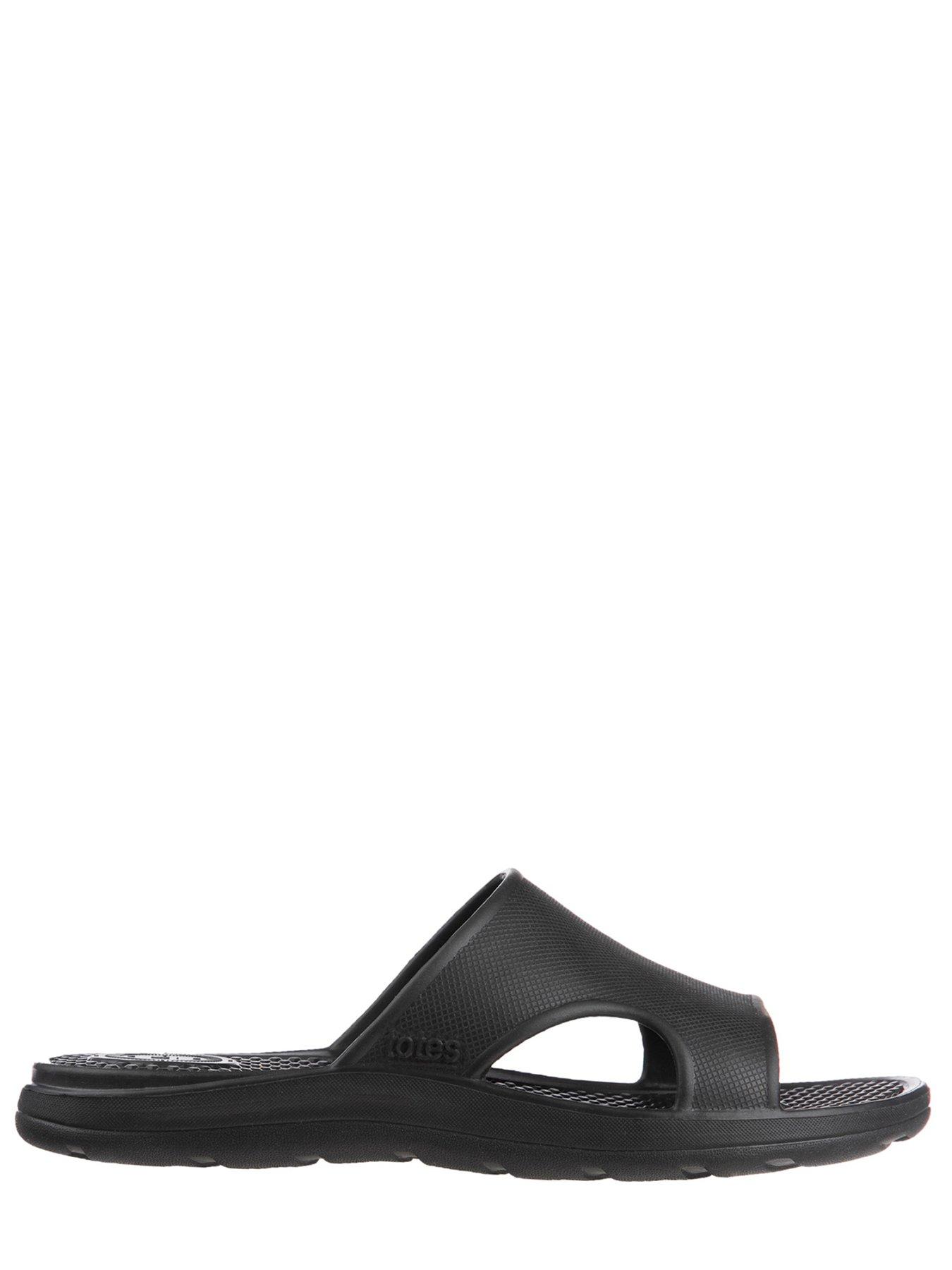Image 3 of 5 of TOTES Totes Mens Solbounce Vented Slide Sandal - Black