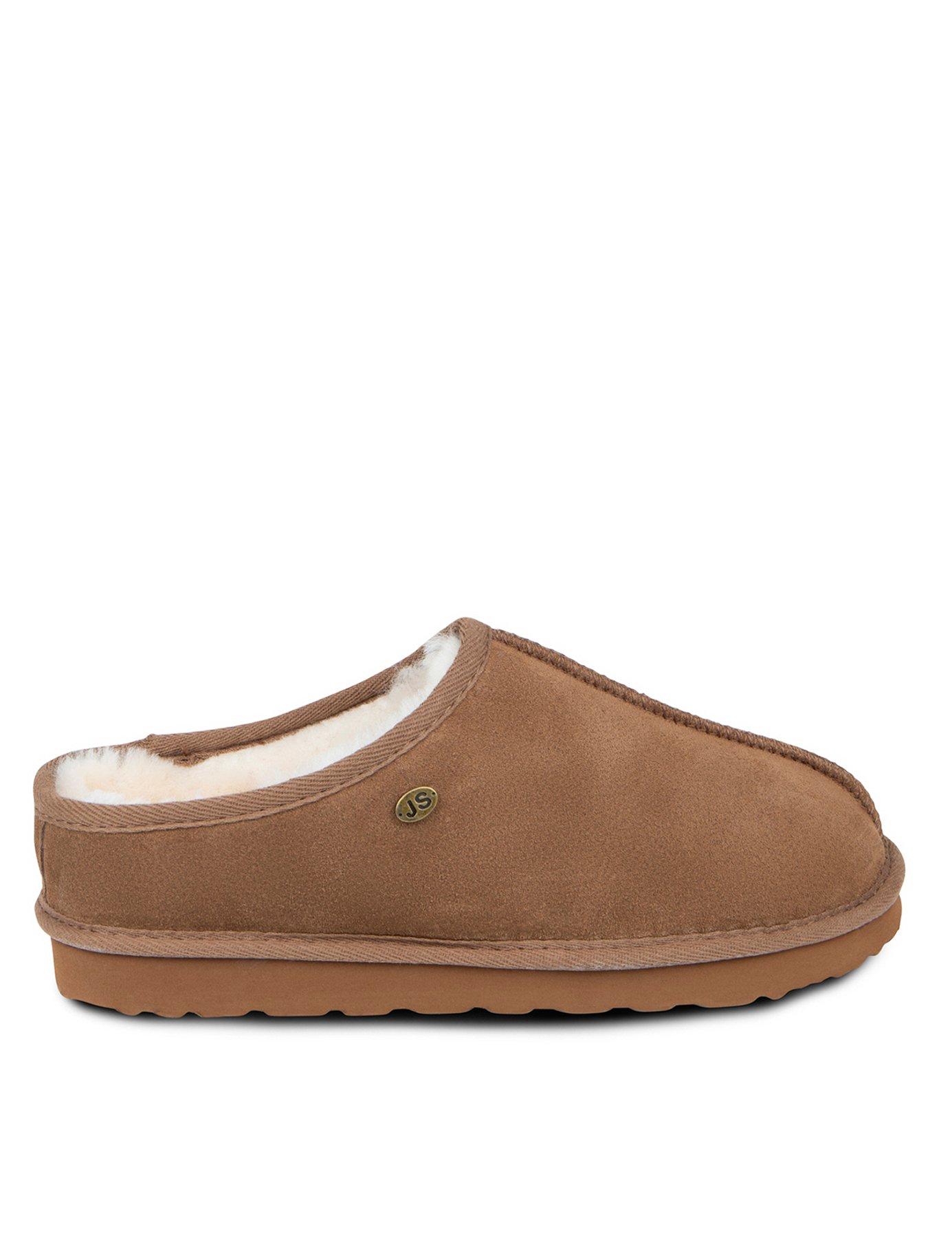 just-sheepskin-mens-raised-seam-sheepskin-mule-slipper-chestnut