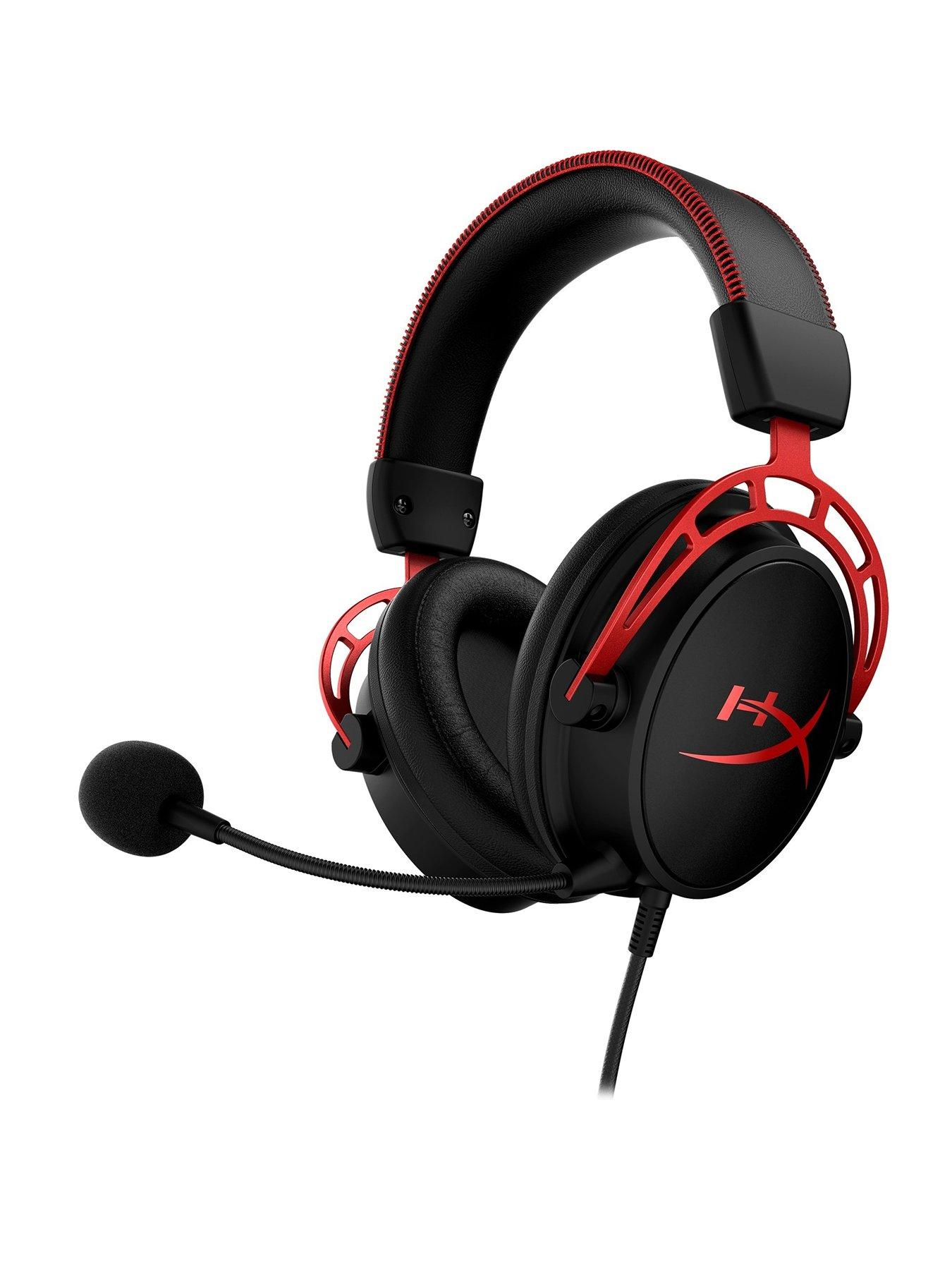 undefined Cloud Alpha Wired Gaming Headset - PC | PS4 | PS5 | Switch | Android - Black  &  Red