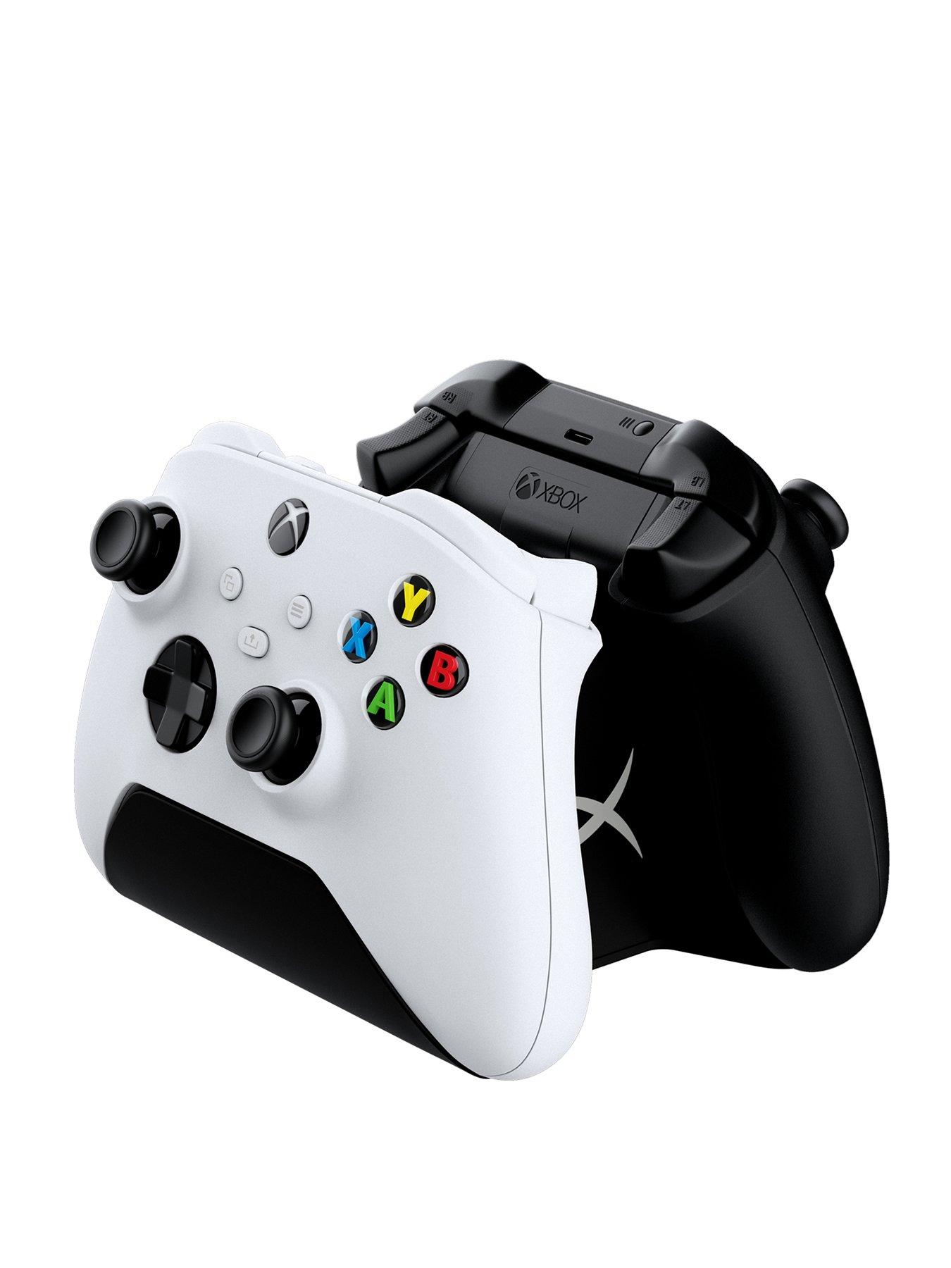 Image 1 of 7 of HYPERX ChargePlay Duo Controller Charging Station - supports Xbox Series X|S | Xbox One Wireless Controllers - &nbsp;Includes 2 Rechargeable Battery Packs &amp; additional battery doors
