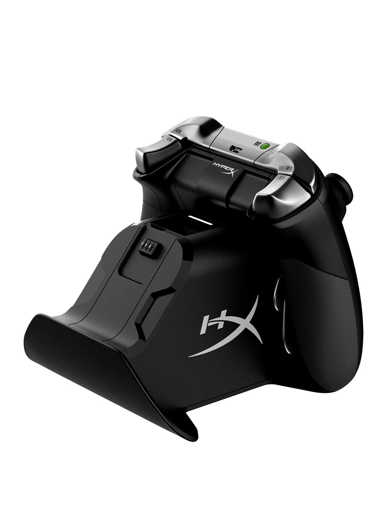 Image 2 of 7 of HYPERX ChargePlay Duo Controller Charging Station - supports Xbox Series X|S | Xbox One Wireless Controllers - &nbsp;Includes 2 Rechargeable Battery Packs &amp; additional battery doors