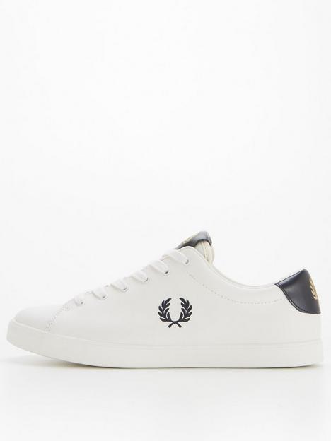 fred-perry-lottie-leather-trainer-white