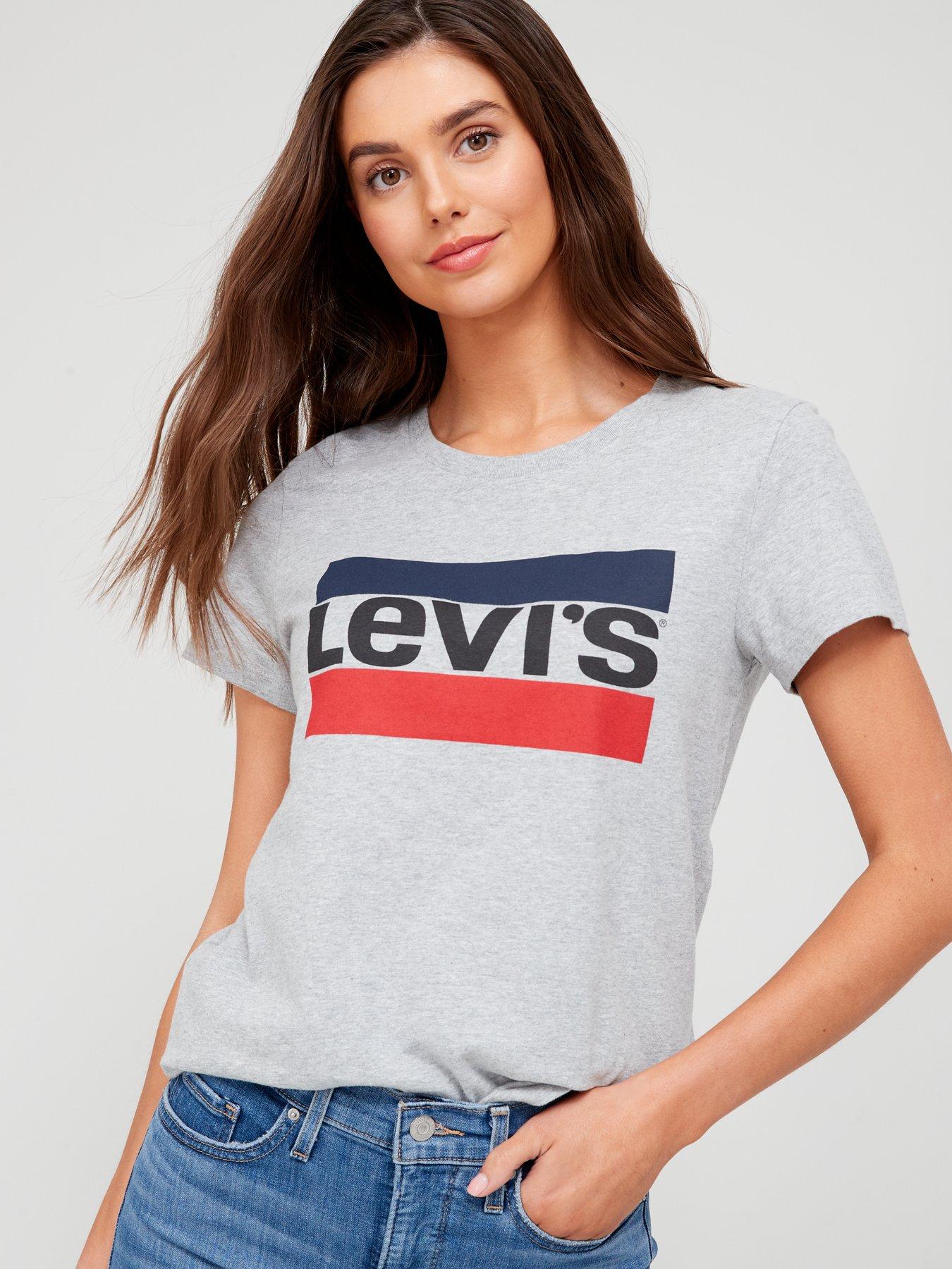 levis tops and tees for womens