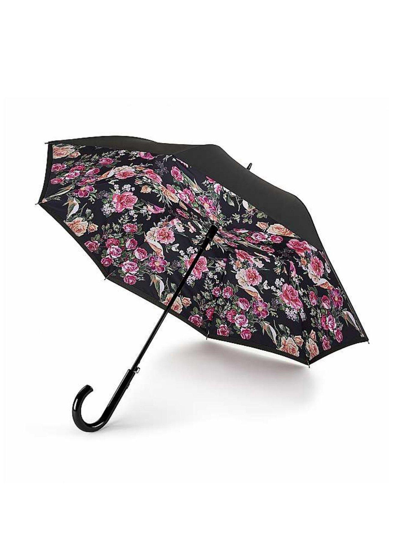 fulton-fulton-black-with-english-garden-print-underside-umbrella-black