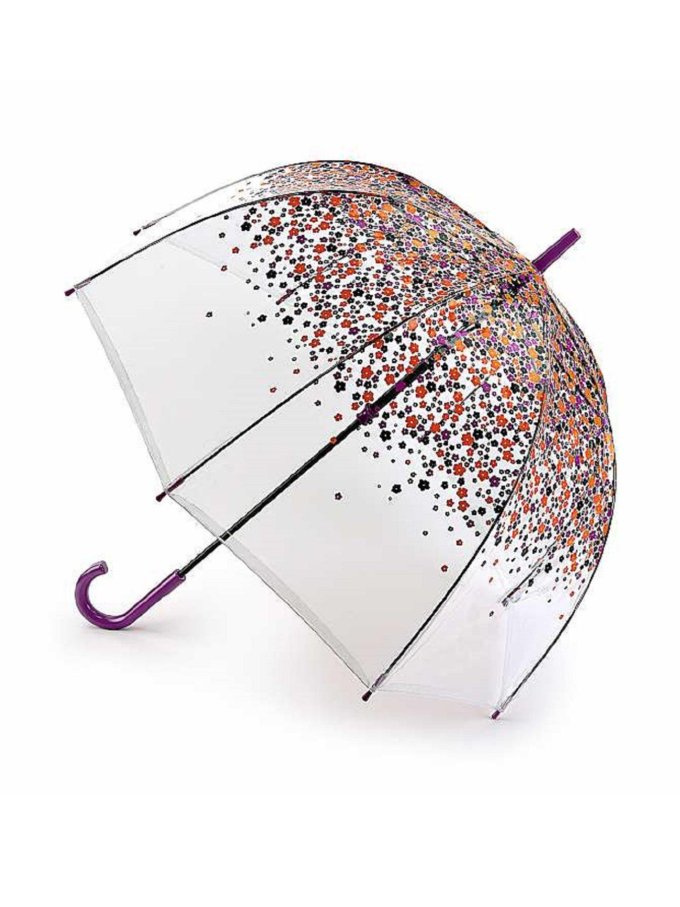 fulton-fulton-clear-with-flower-scatter-print-umbrella-multi