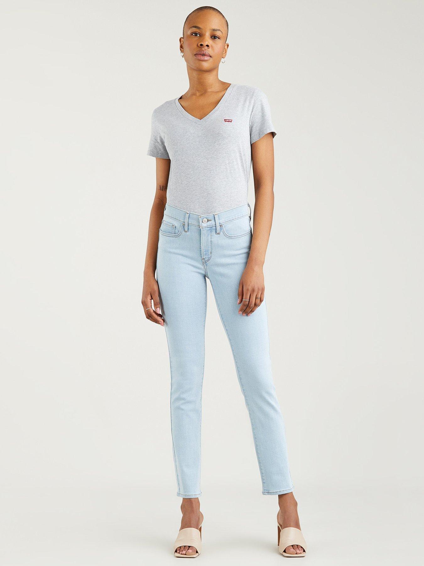 Levi's 312 Shaping Slim Jean - Light Blue | Very Ireland