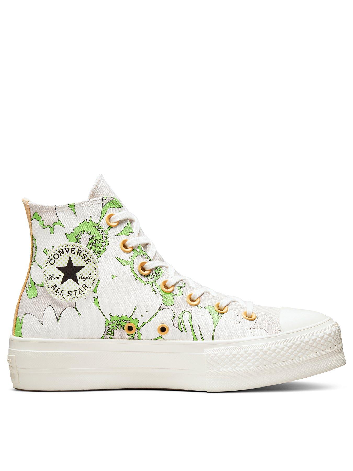 womens converse floral