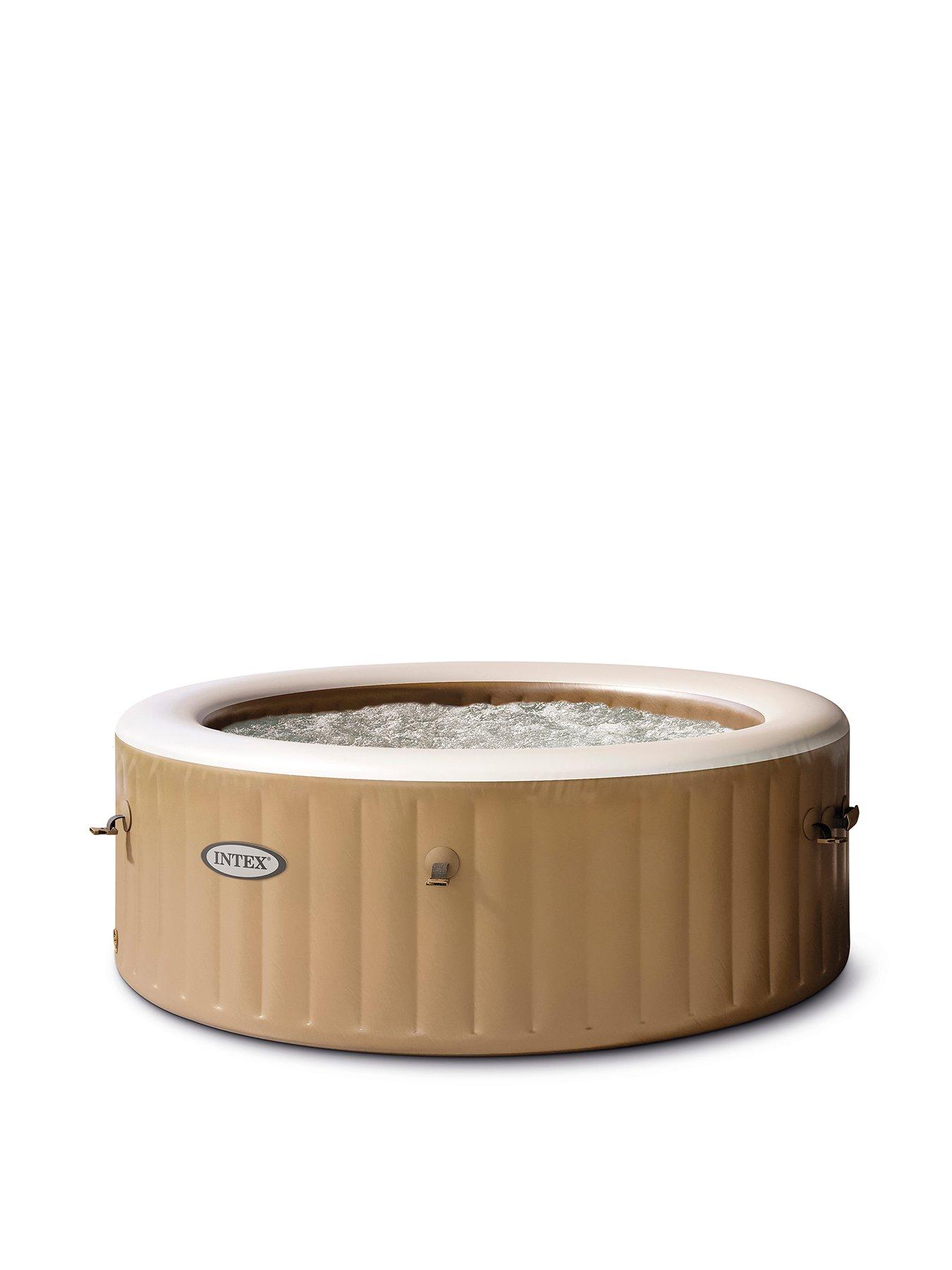 Image 1 of 7 of Intex PureSpa Bubble Round Inflatable Spa (4 Person)