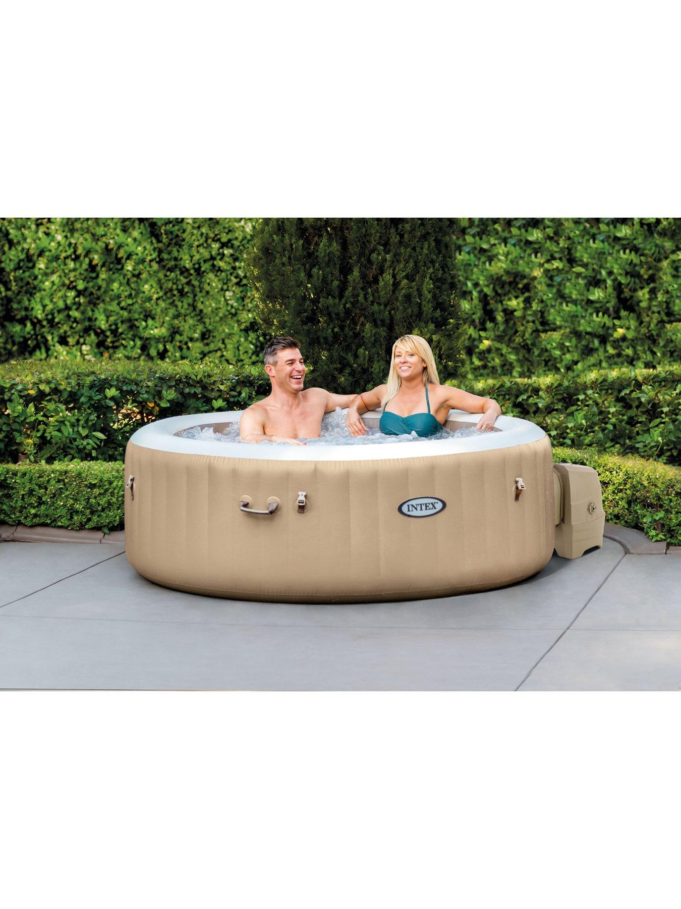 Intex PureSpa Bubble Round Inflatable Spa (4 Person) Very Ireland