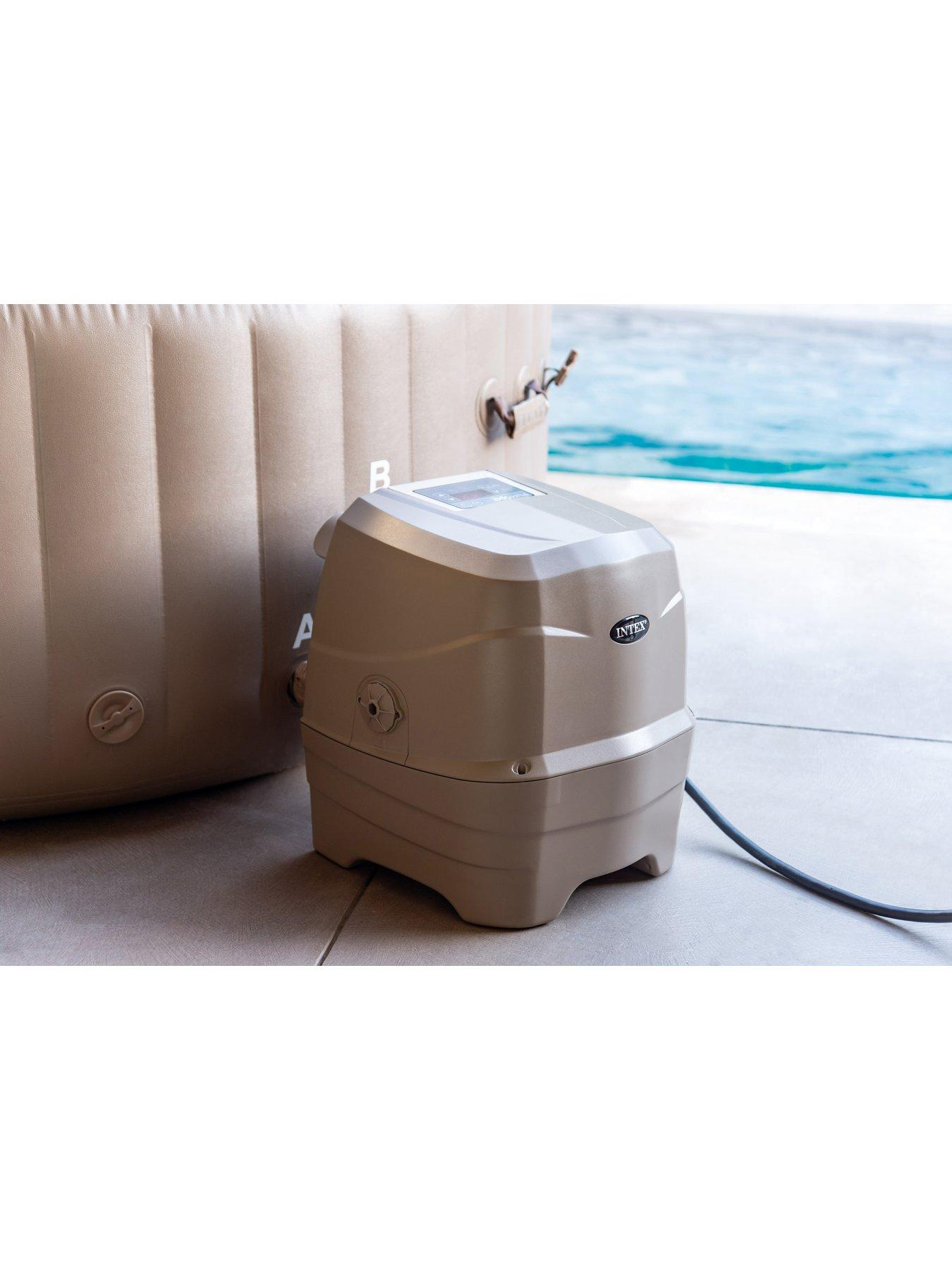 Image 6 of 7 of Intex PureSpa Bubble Round Inflatable Spa (4 Person)