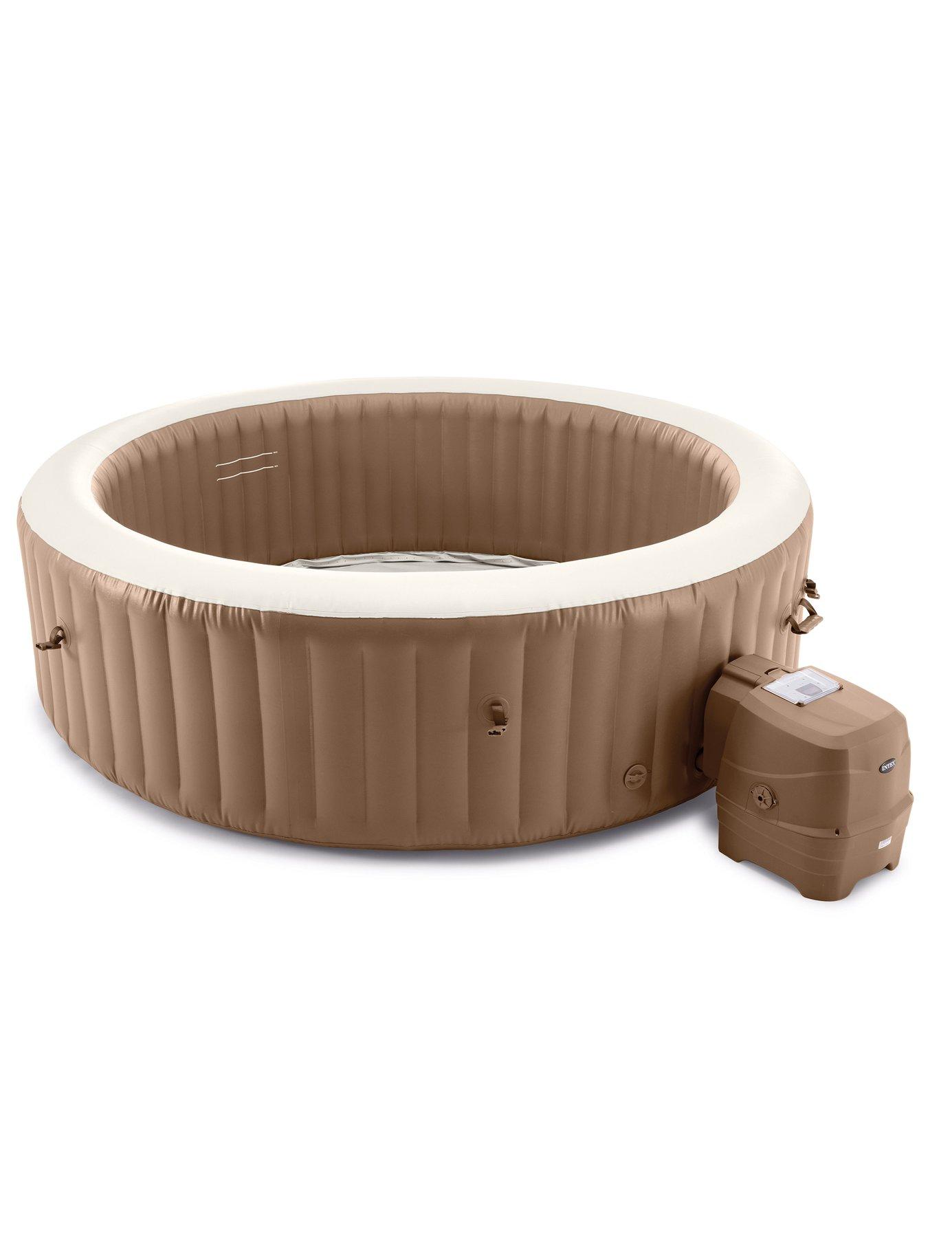 Image 4 of 7 of Intex PureSpa Bubble Round (8 Person) Inflatable Spa
