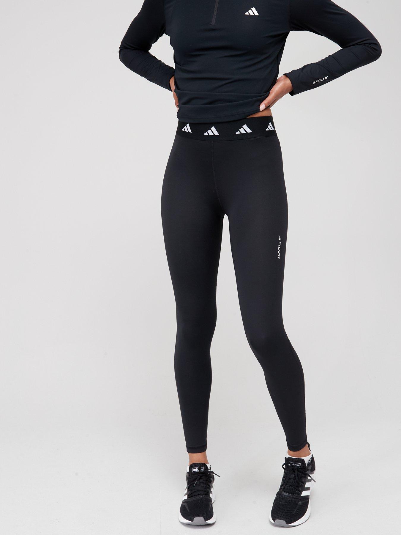 adidas Performance TECHFIT - Leggings - black 