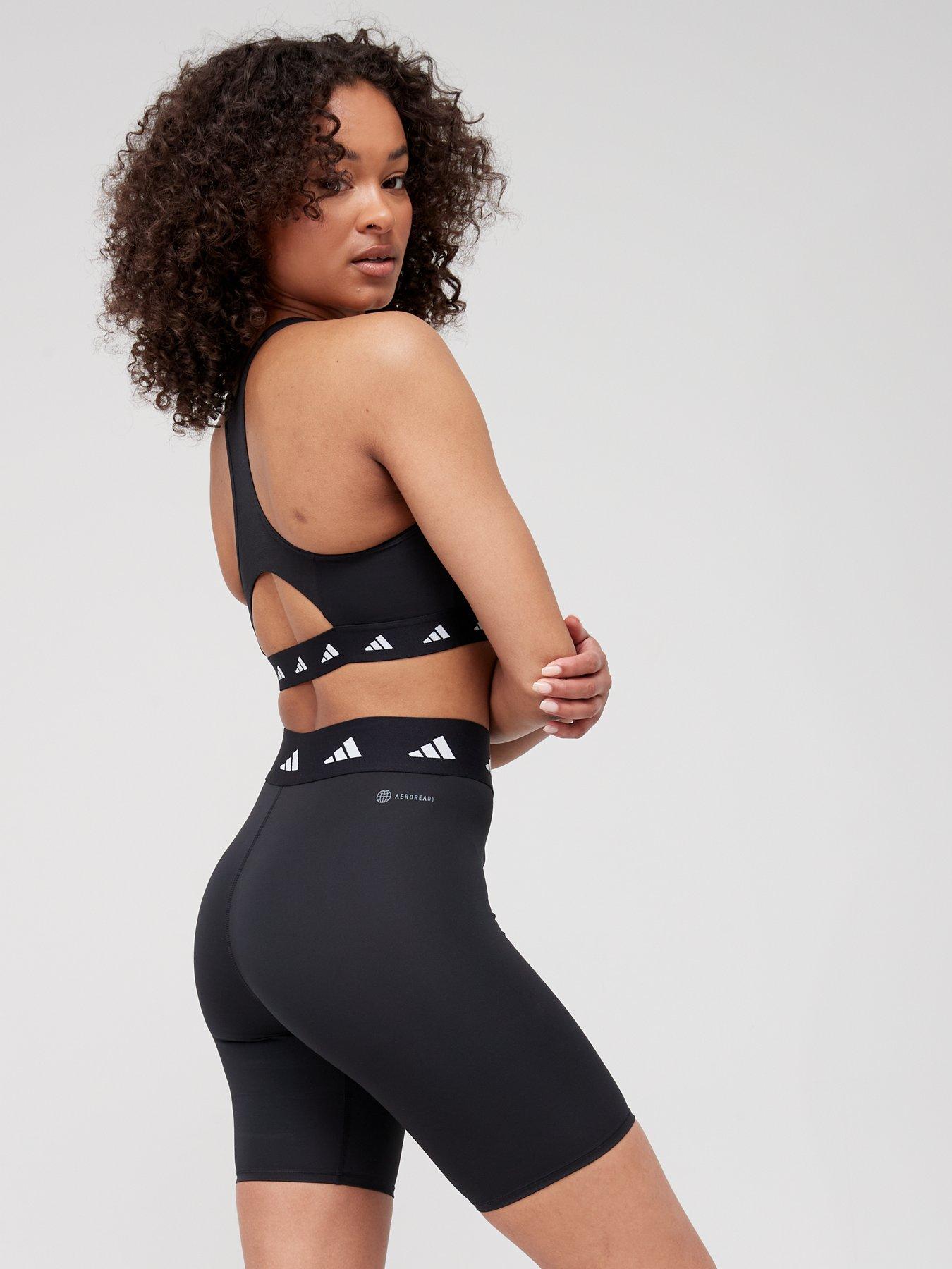 adidas Techfit Bike Short Leggings - Black