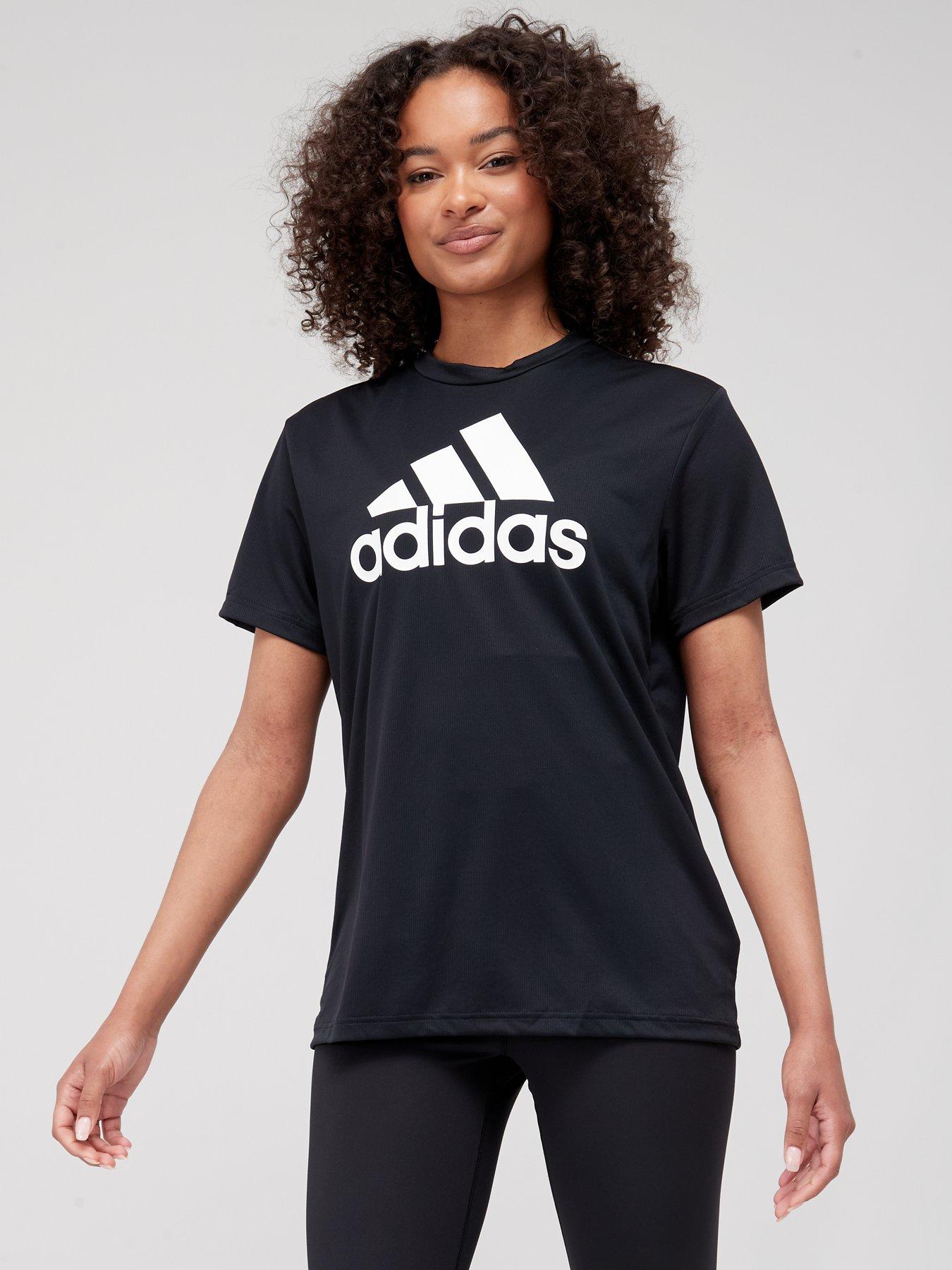 adidas Big Logo Boyfriend Tee Black White Very Ireland