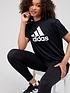 adidas-big-logo-boyfriend-t-shirt-blackwhiteoutfit