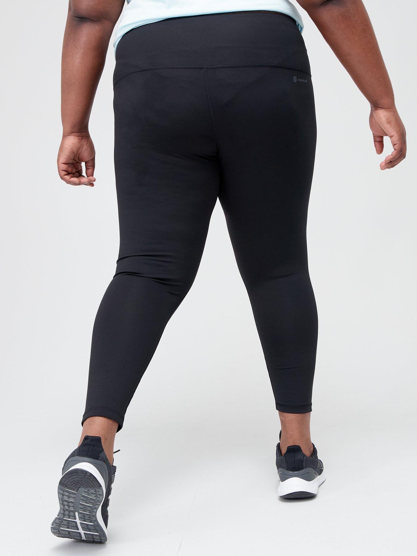 adidas Women's Performance Training Essentials High-waisted 7/8 Leggings -  BLACK