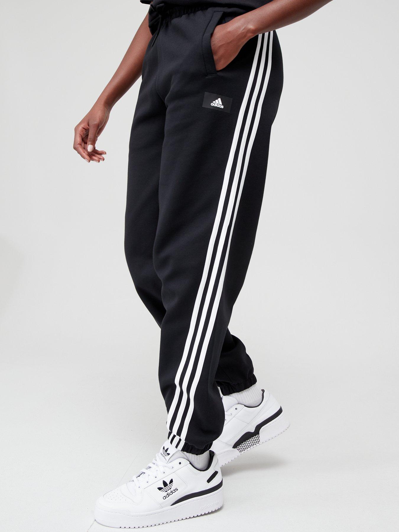 Adidas 3 stripes clearance pants - women's