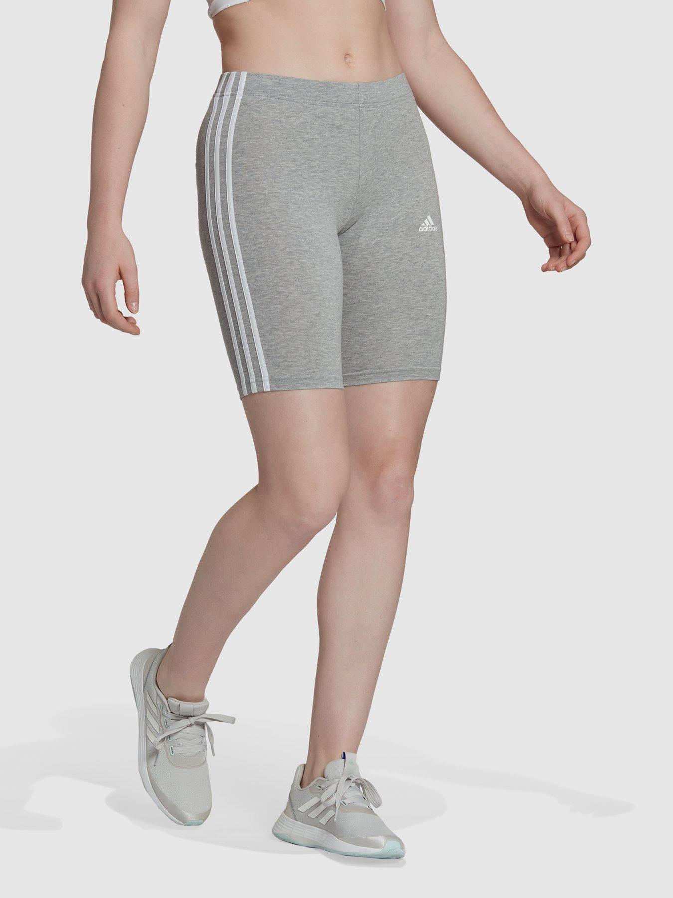 adidas-sportswear-womens-3-stripe-shorts-nbsp--greyback