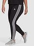 adidas-sportswear-3-stripes-legging-plus-size-blackwhitefront