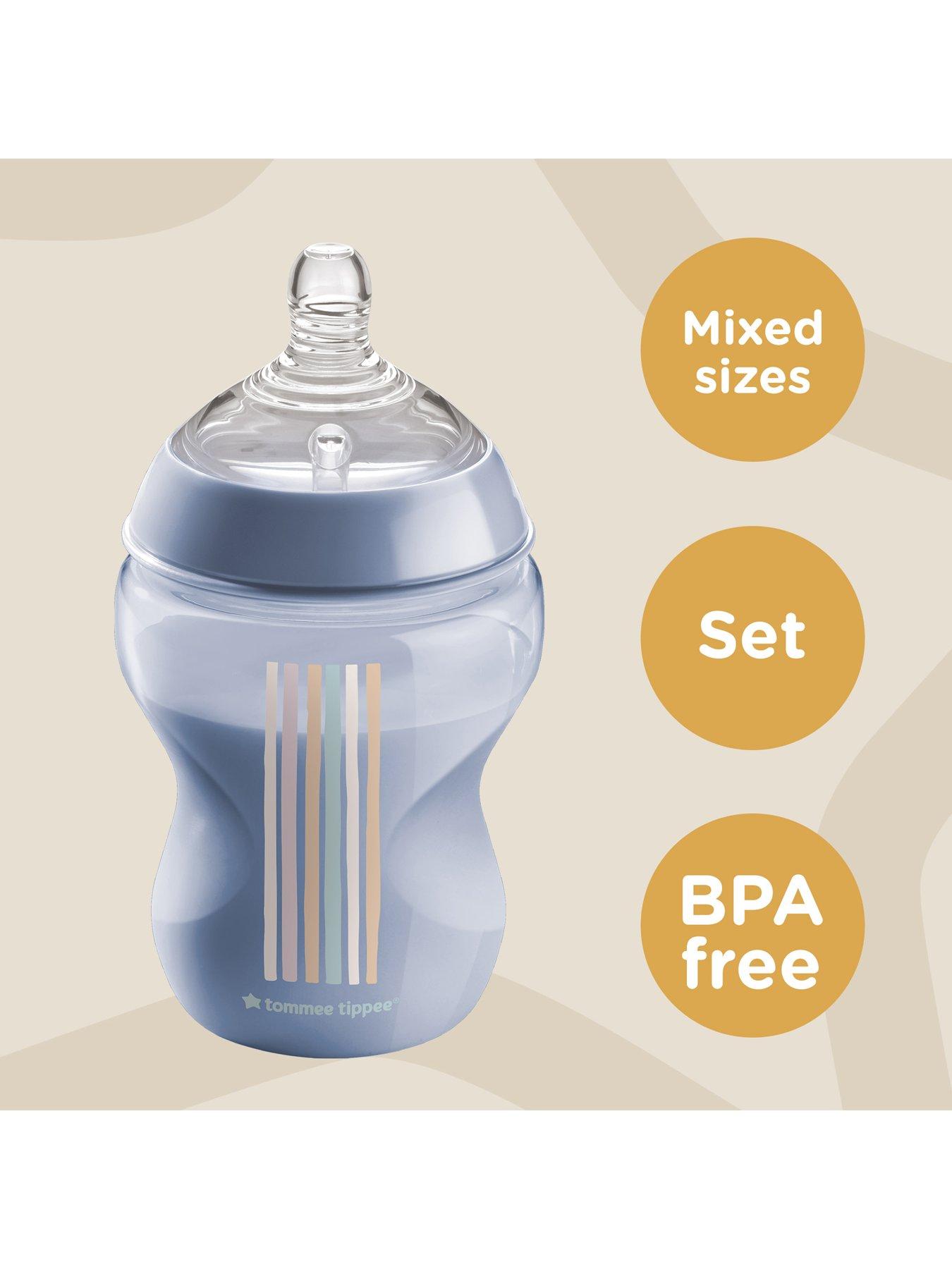 tommee-tippee-closer-to-nature-baby-bottle-starter-set-blueoutfit