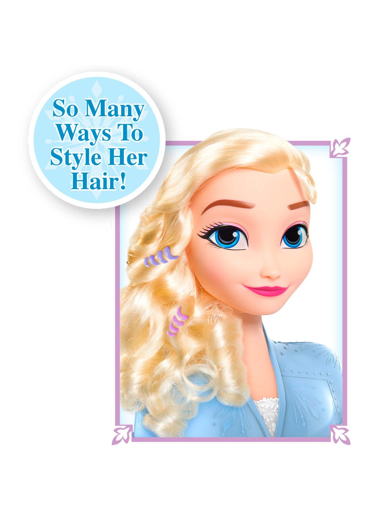 Image 2 of 7 of Disney Frozen Disney Frozen 2 Elsa Styling Head