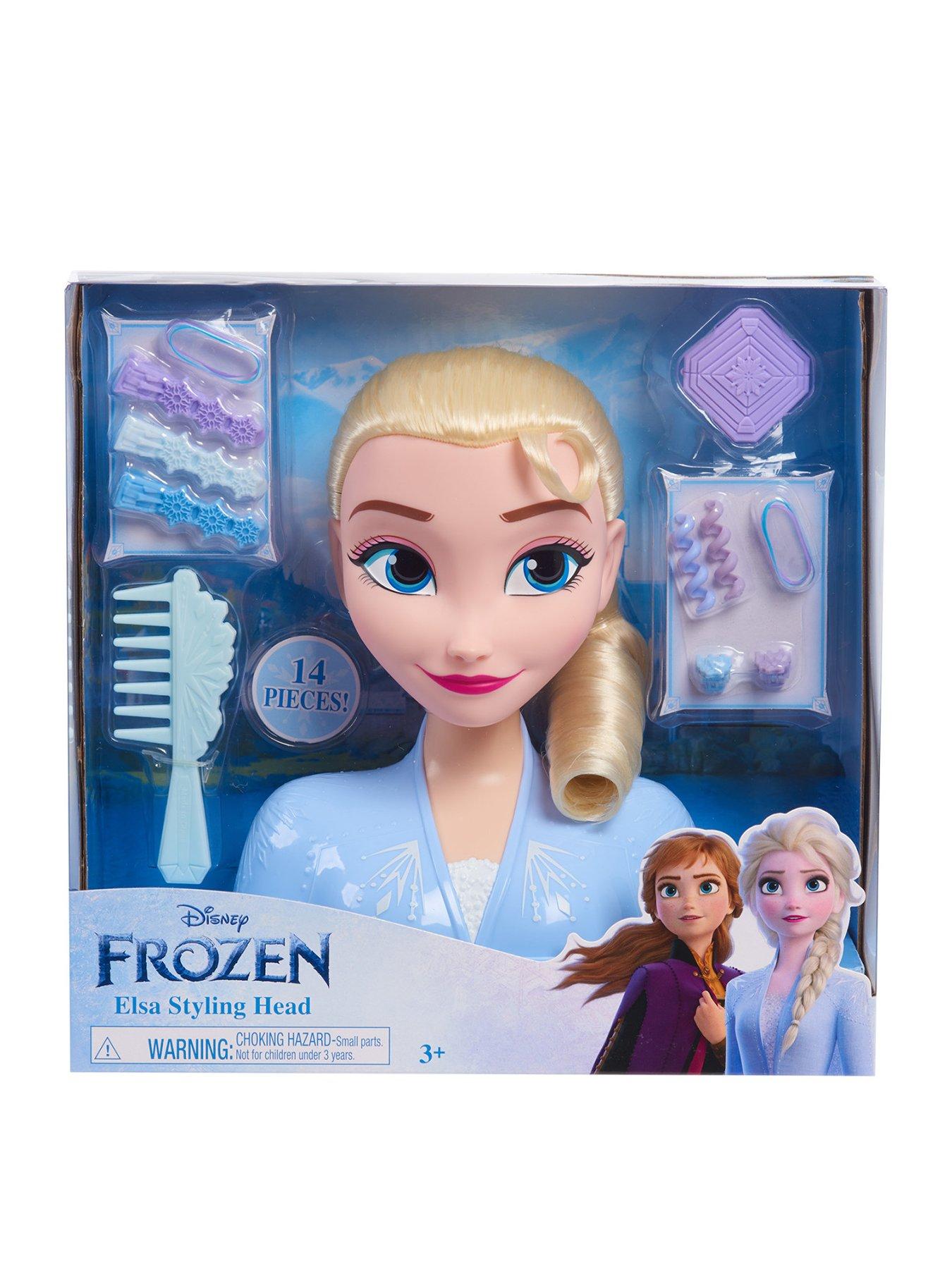 Image 2 of 7 of Disney Frozen Disney Frozen 2 Elsa Styling Head