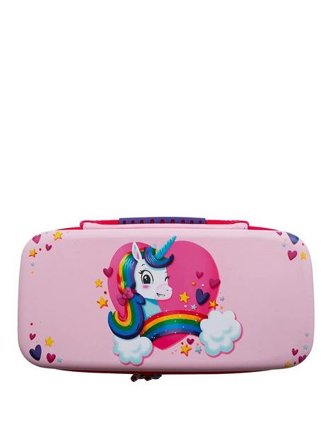 nintendo-switch-sweetheart-unicorn-case-holds-console-games-and-accessories-sticker-kit