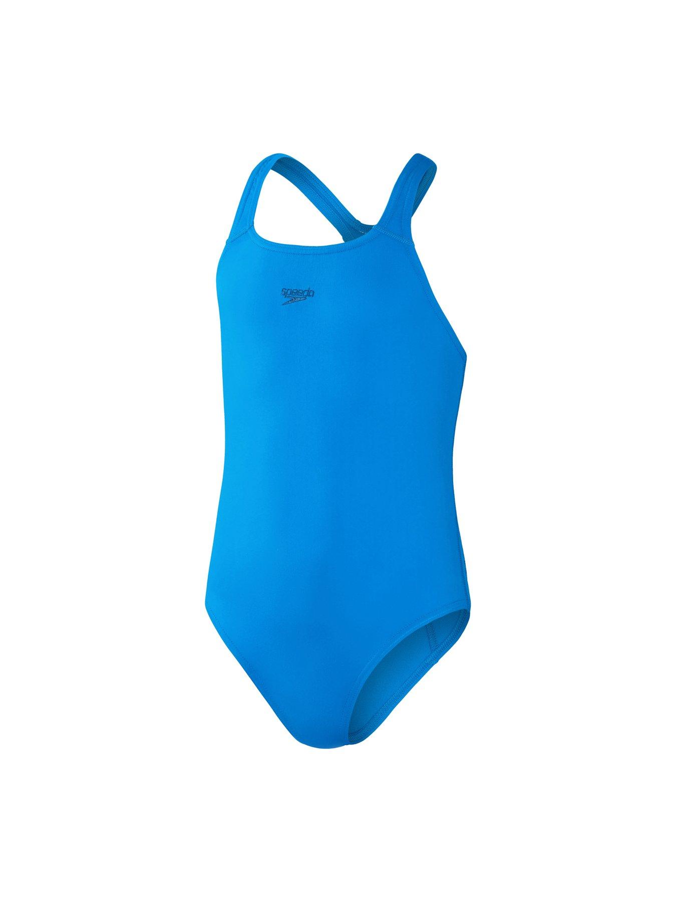 Image 5 of 5 of Speedo Junior Girls&nbsp;Endurance+ Medalist Swimsuit - Blue