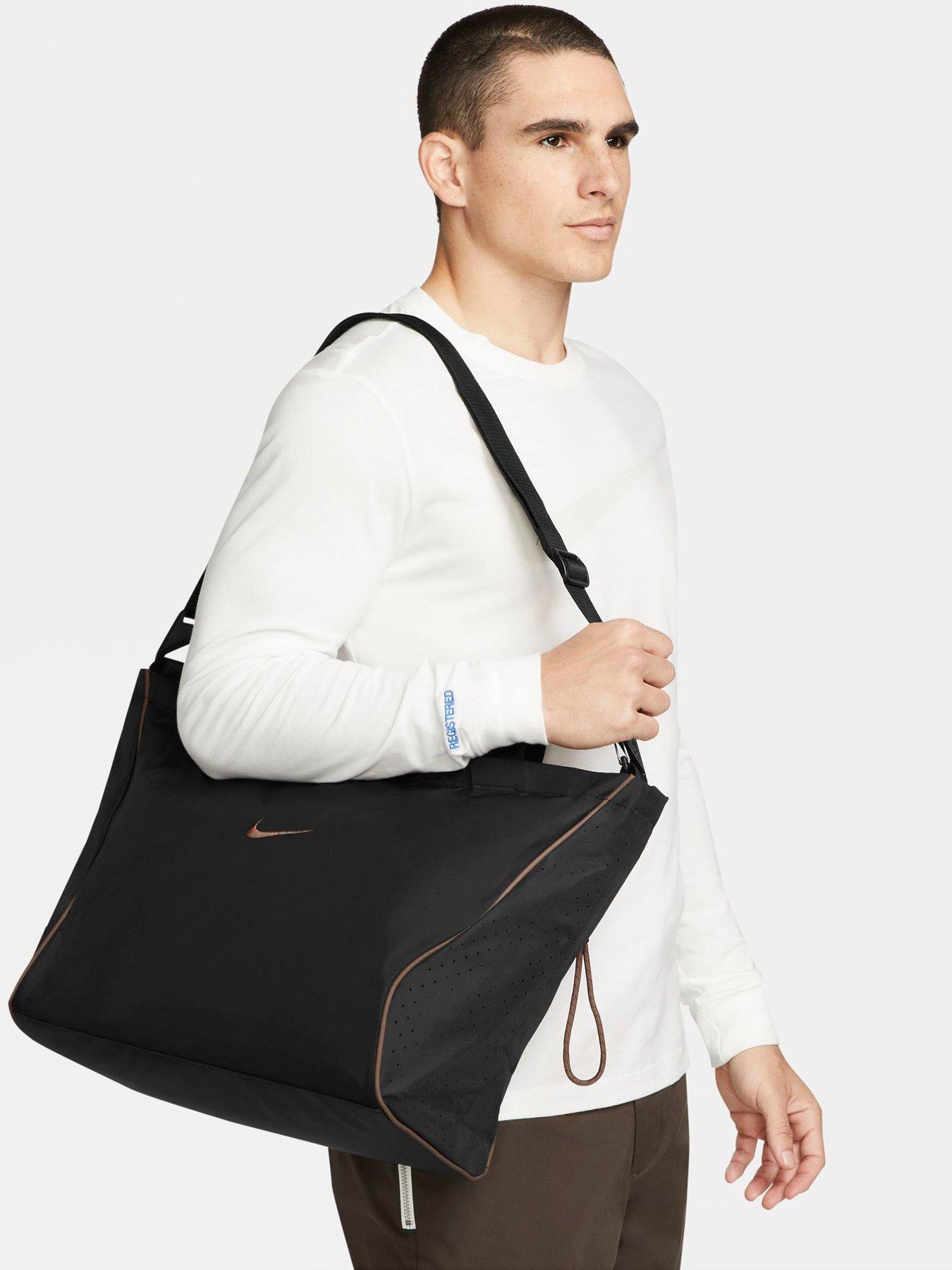 Nike tote store bag black