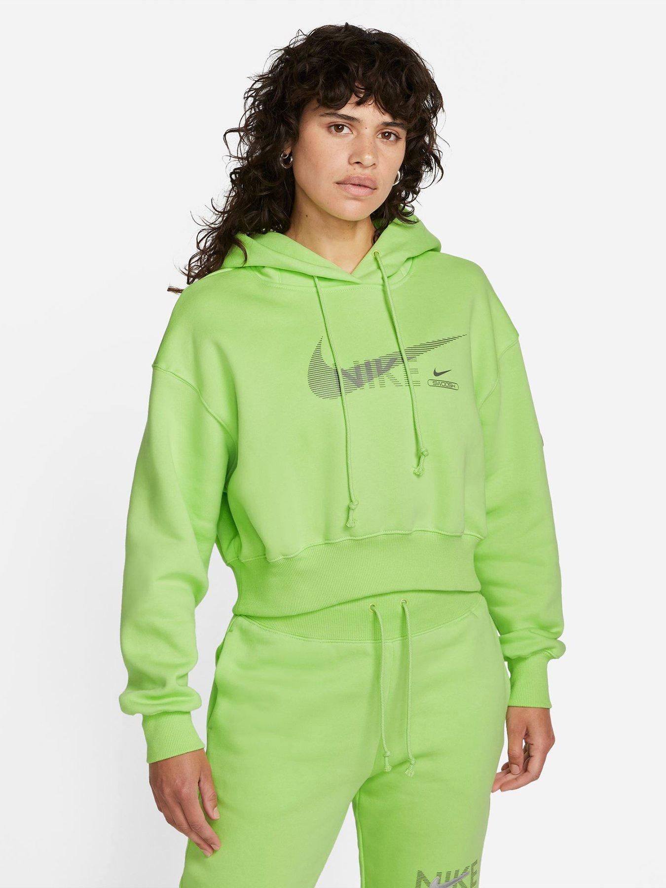 Neon store nike hoodie