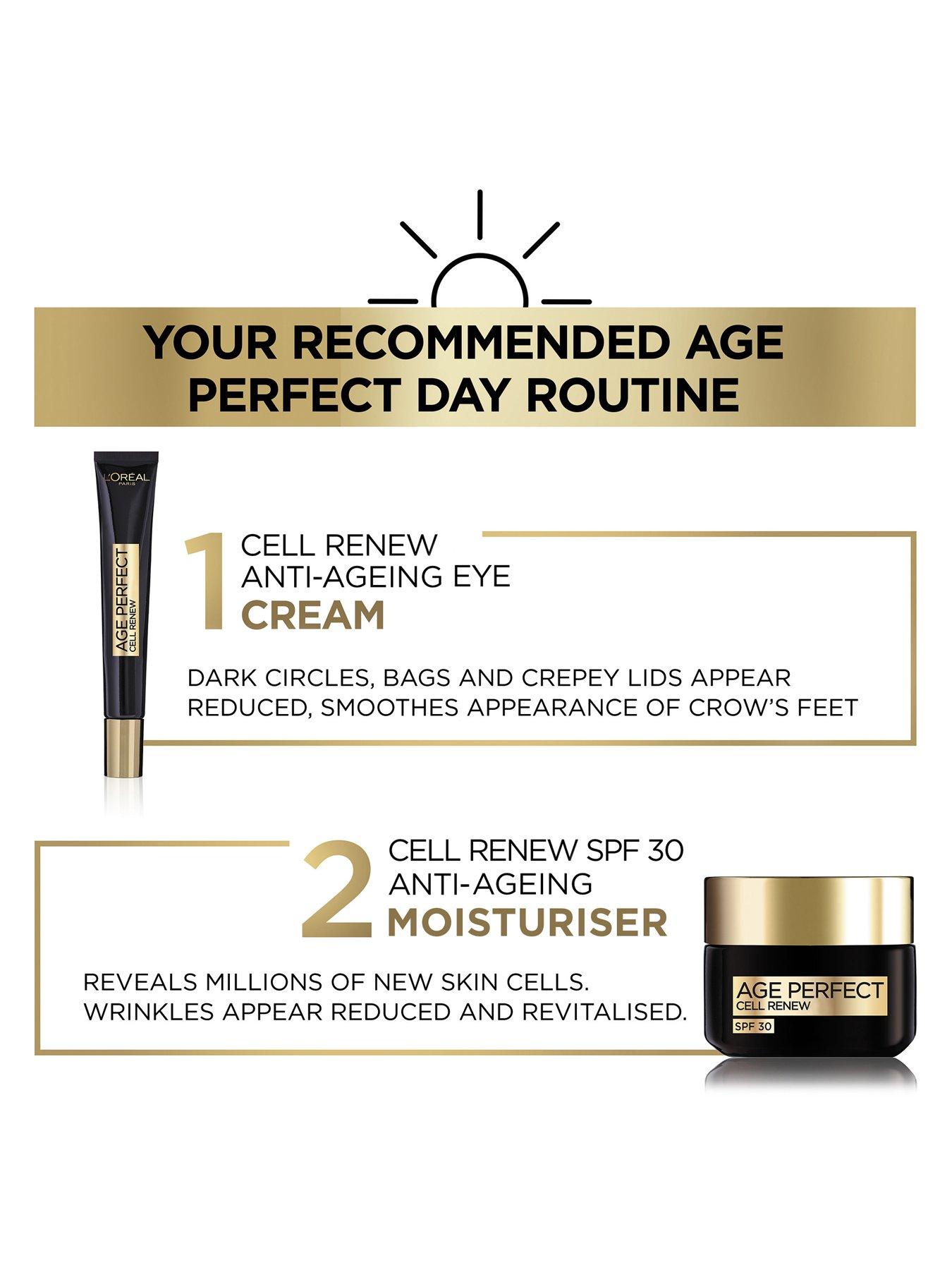 Image 5 of 5 of L'Oreal Paris Age Perfect&nbsp;Cell Renew Day Cream with SPF&nbsp;30 -50ml