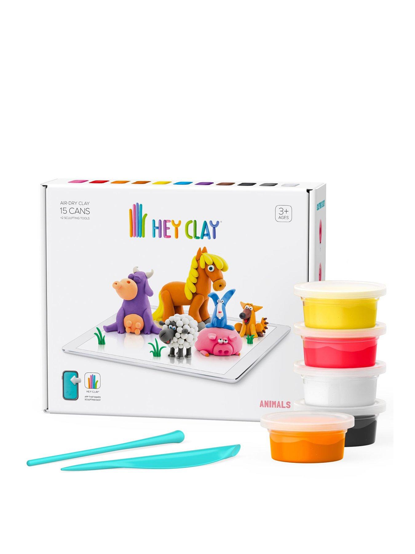 Image 1 of 7 of Tomy Hey Clay Animals Set