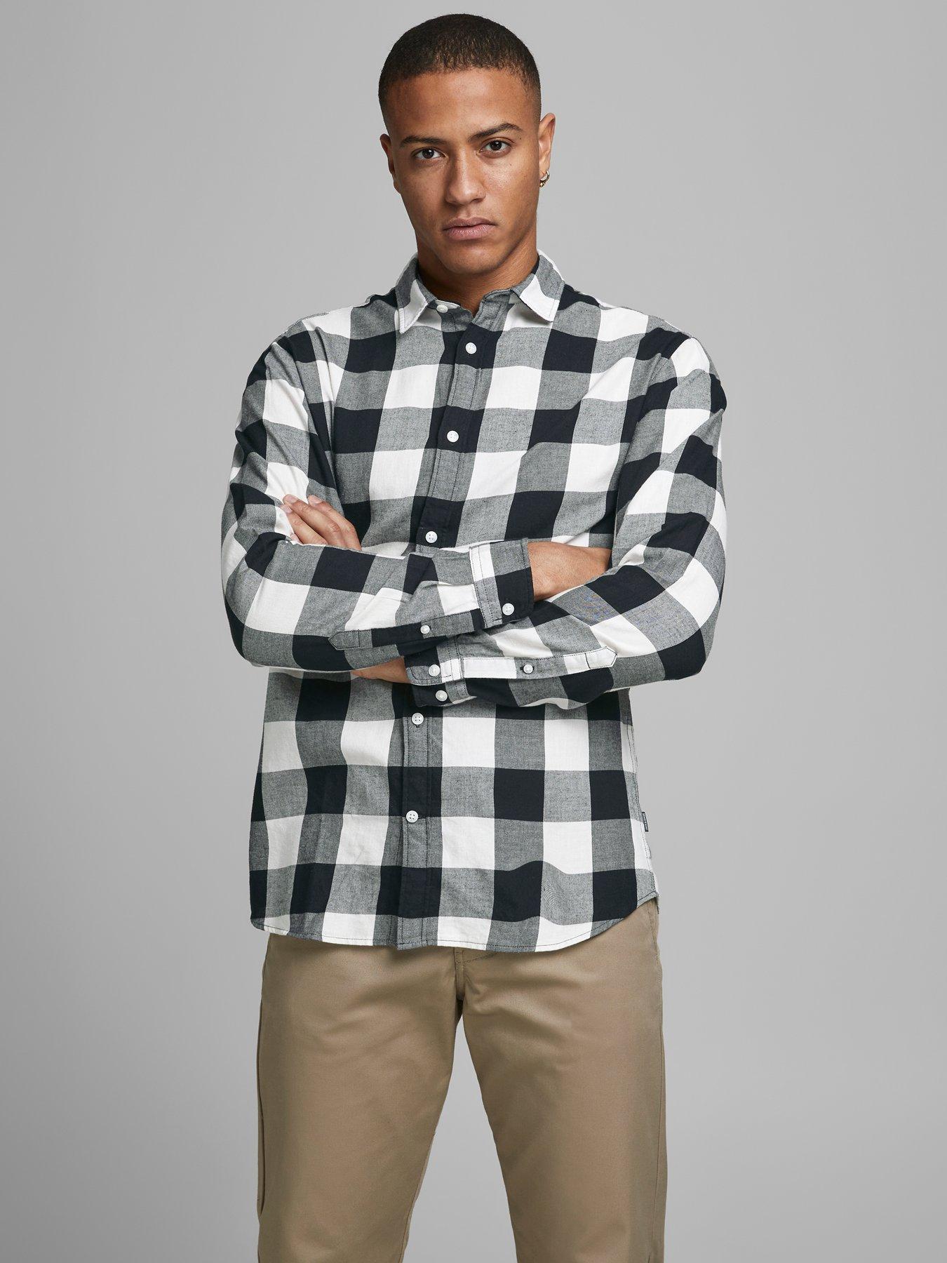 Jack & Jones Jack & Jones Gingham Check Long Sleeve Shirt