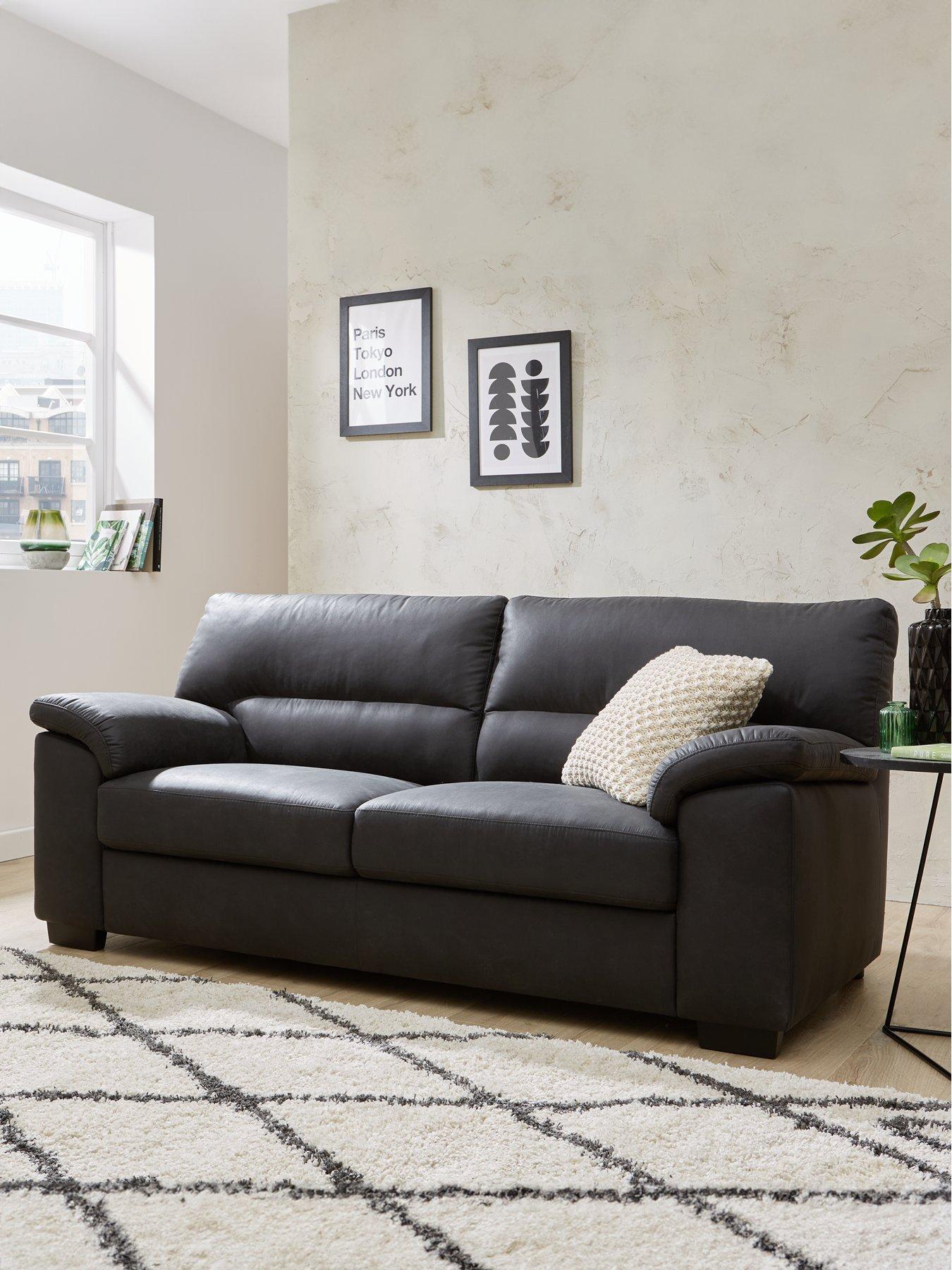 very-home-danielle-faux-leather-2-seater-sofanbsp--blacknbsp--fscreg-certified