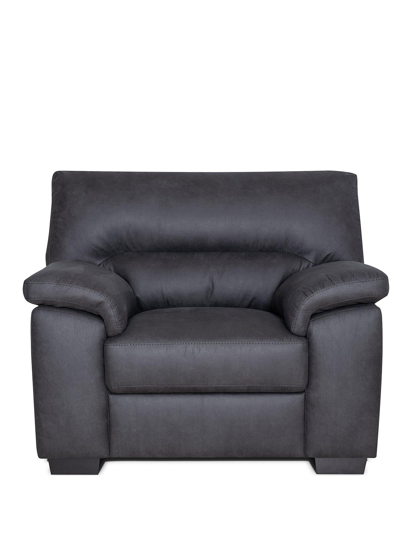 very-home-danielle-faux-leather-armchair-blacknbsp--fscreg-certifiedstillFront